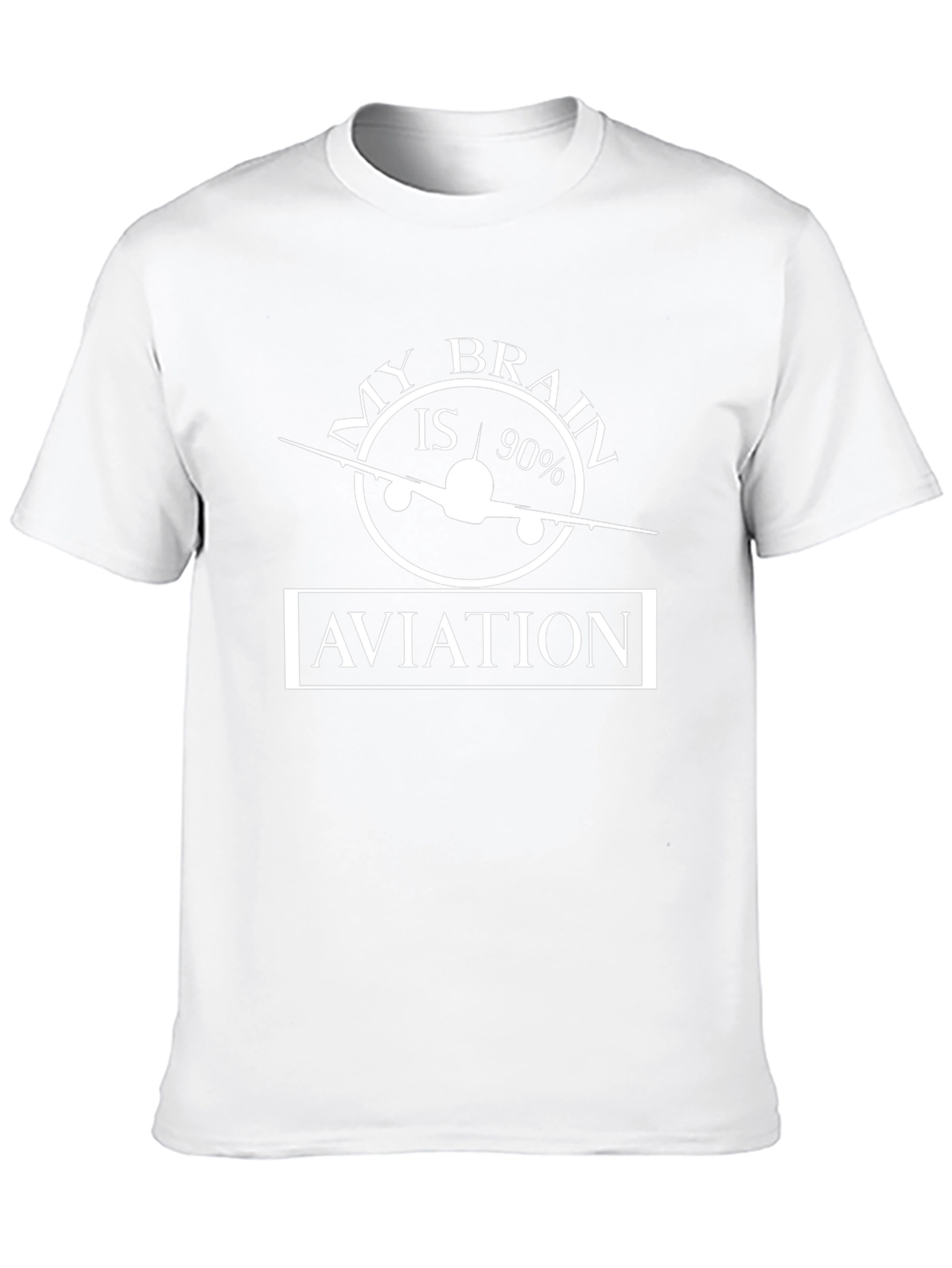 Aviation Brain Graphic Tee