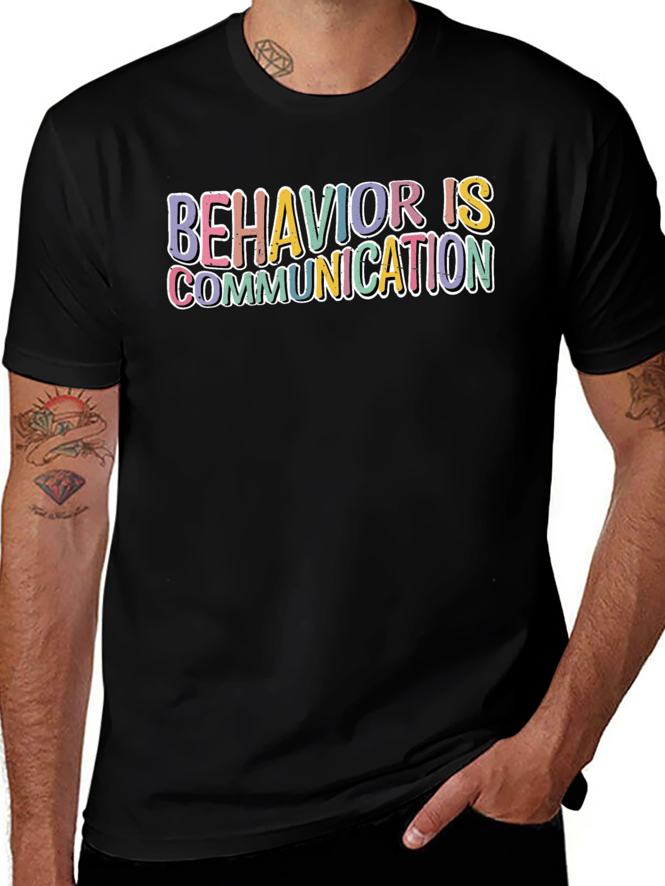 Behavior is Communication Graphic Tee