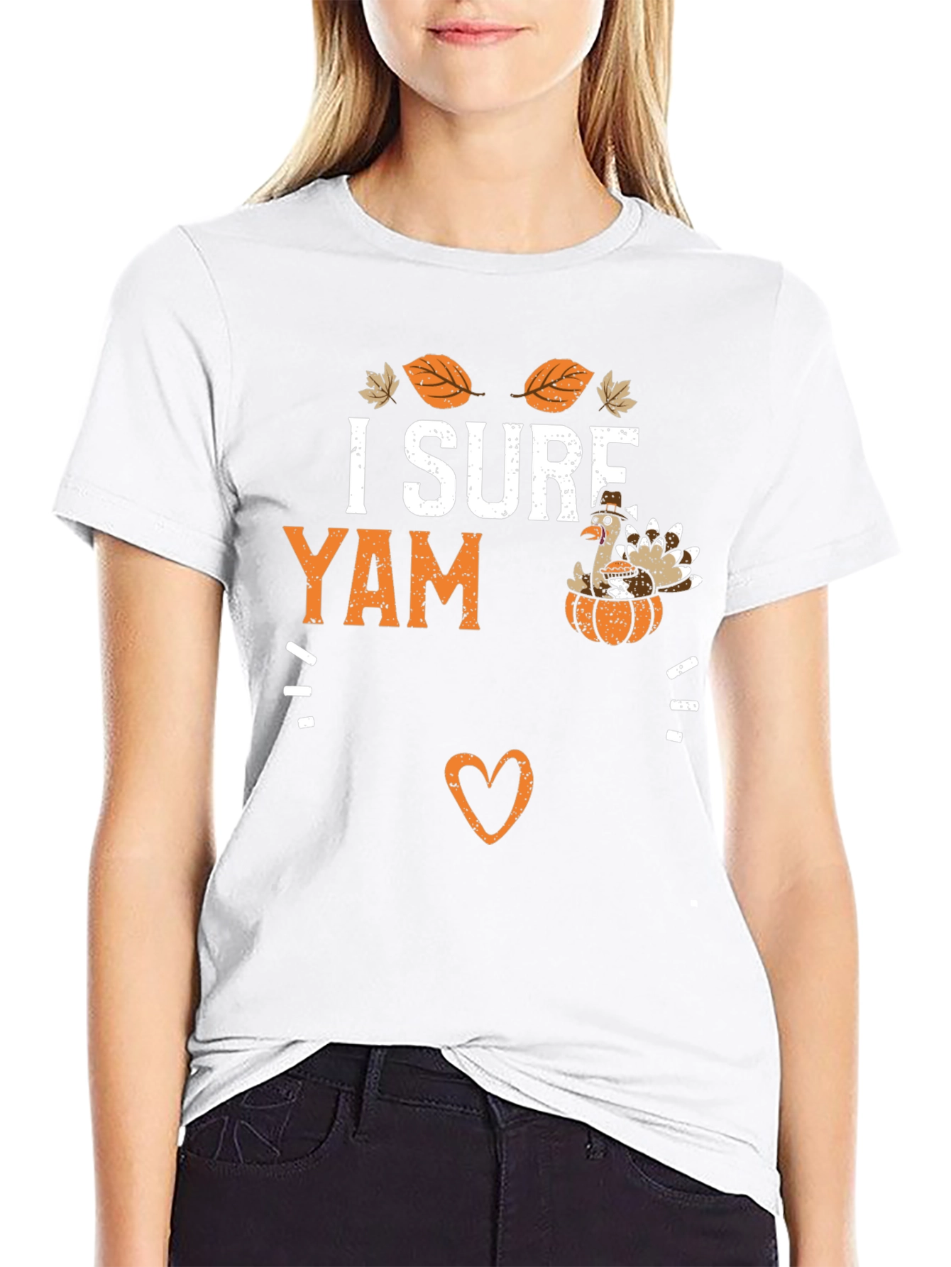 I Sure Yam Thanksgiving Turkey T-Shirt
