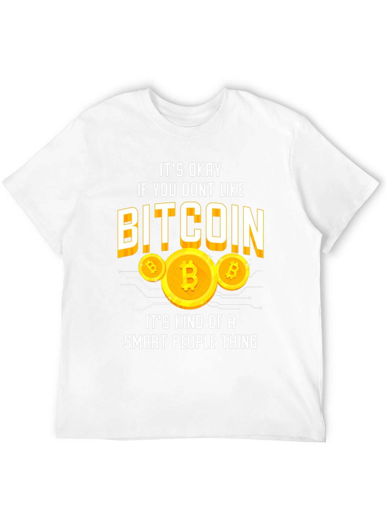 Bitcoin Smart People Thing Graphic T-Shirt