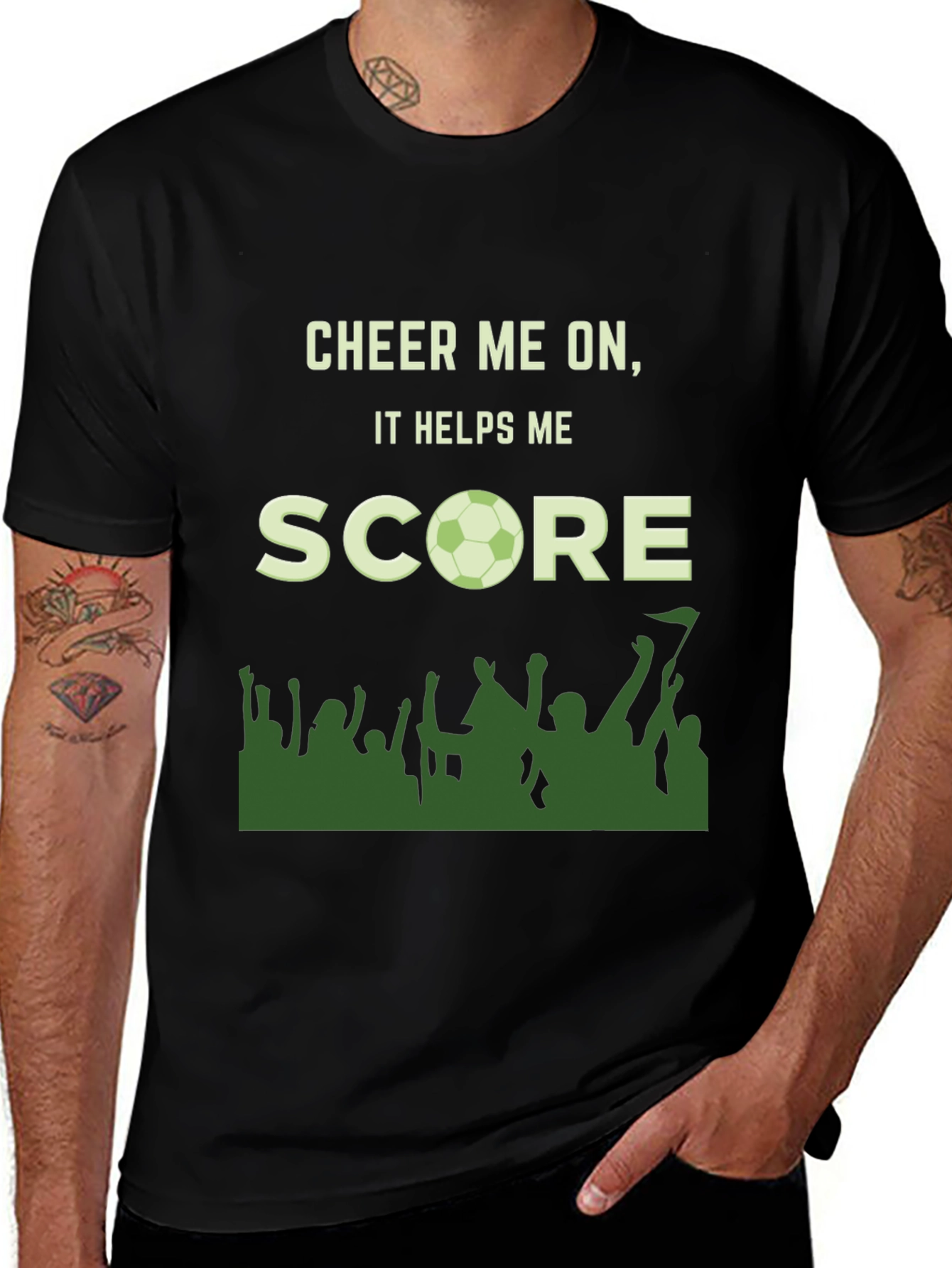 Cheer Me On Soccer T-Shirt