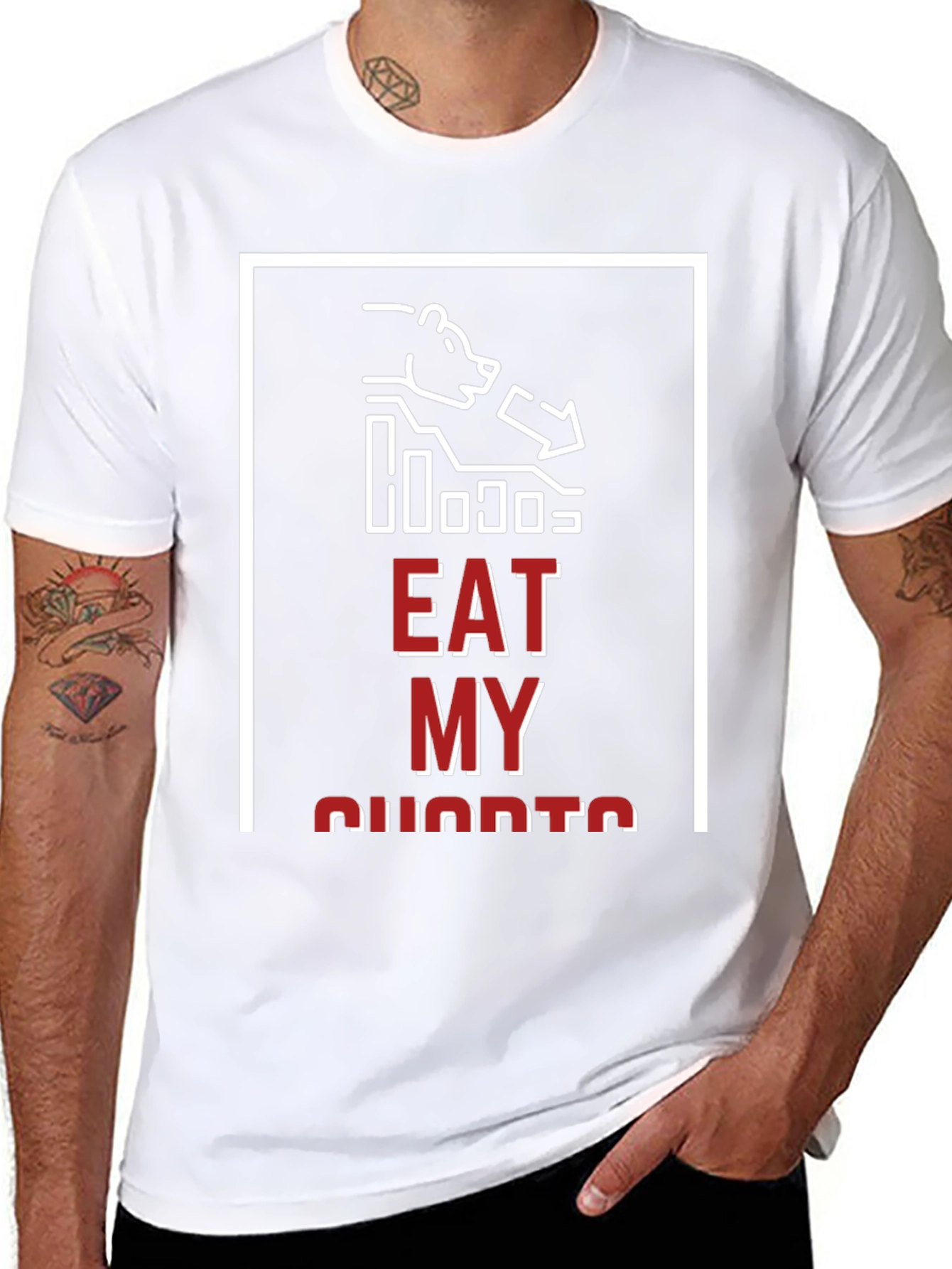 Eat My Shorts Stock Market T-Shirt