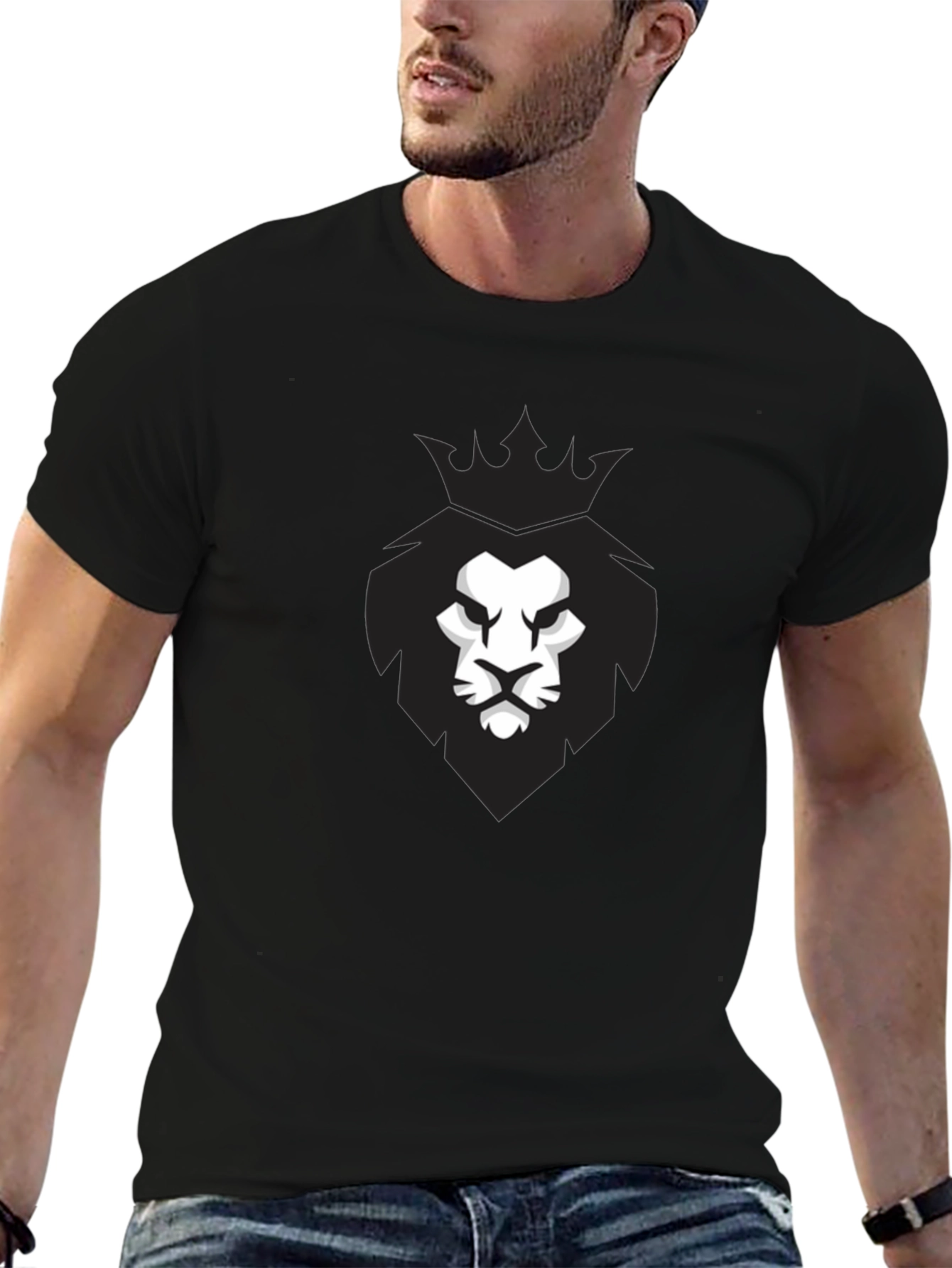 Lion King T-Shirt - Mens Black Graphic Tee