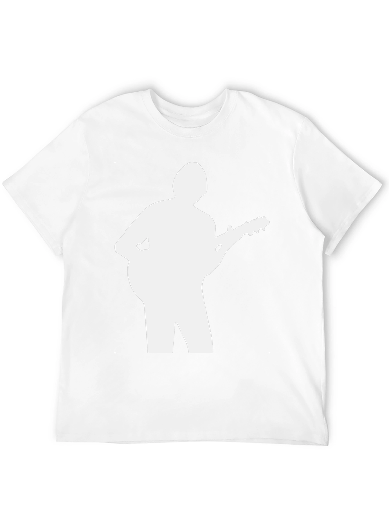Silhouette Musician Graphic Tee - Classic Black T-Shirt