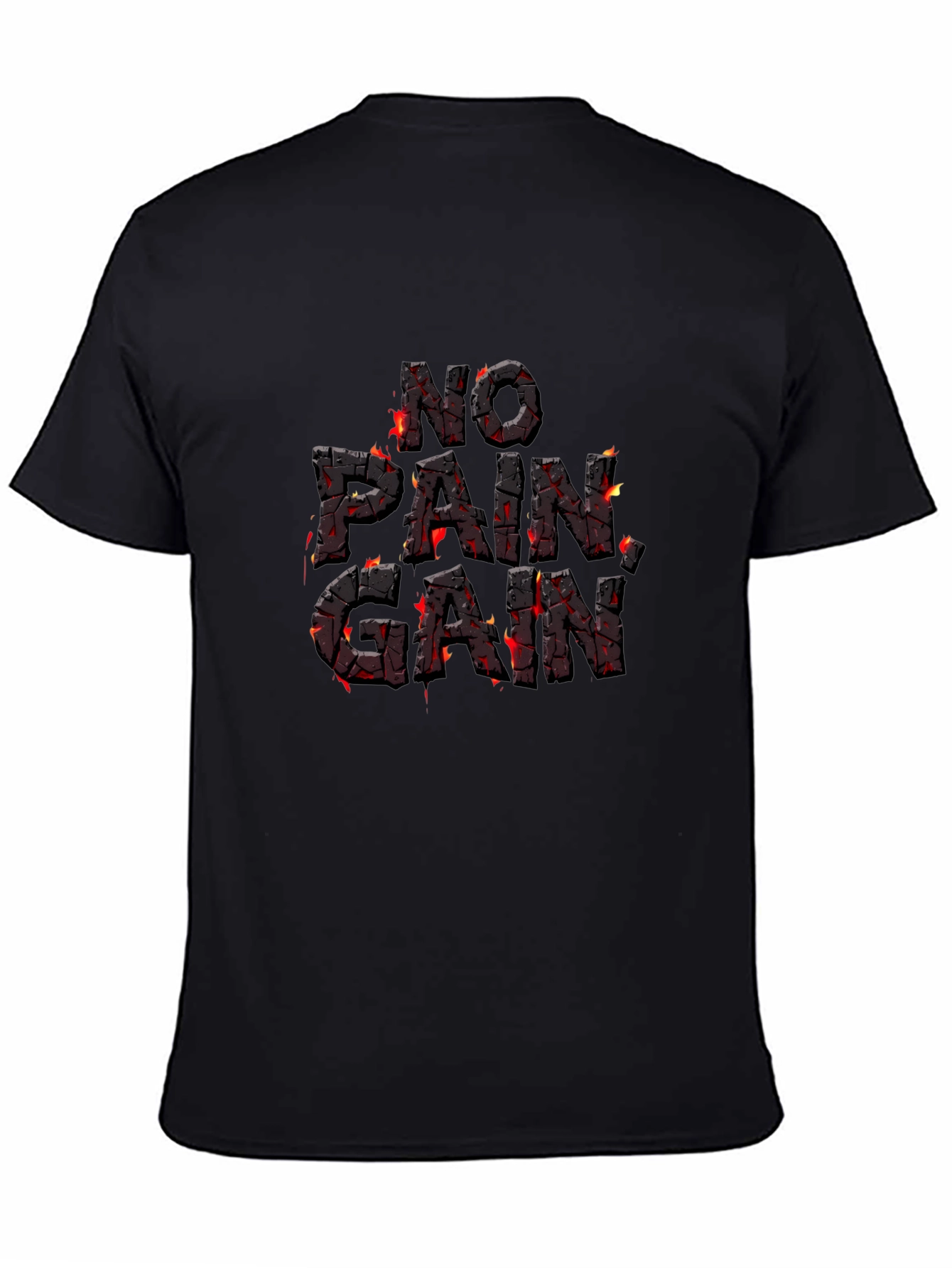 No Pain No Gain Graphic T-Shirt