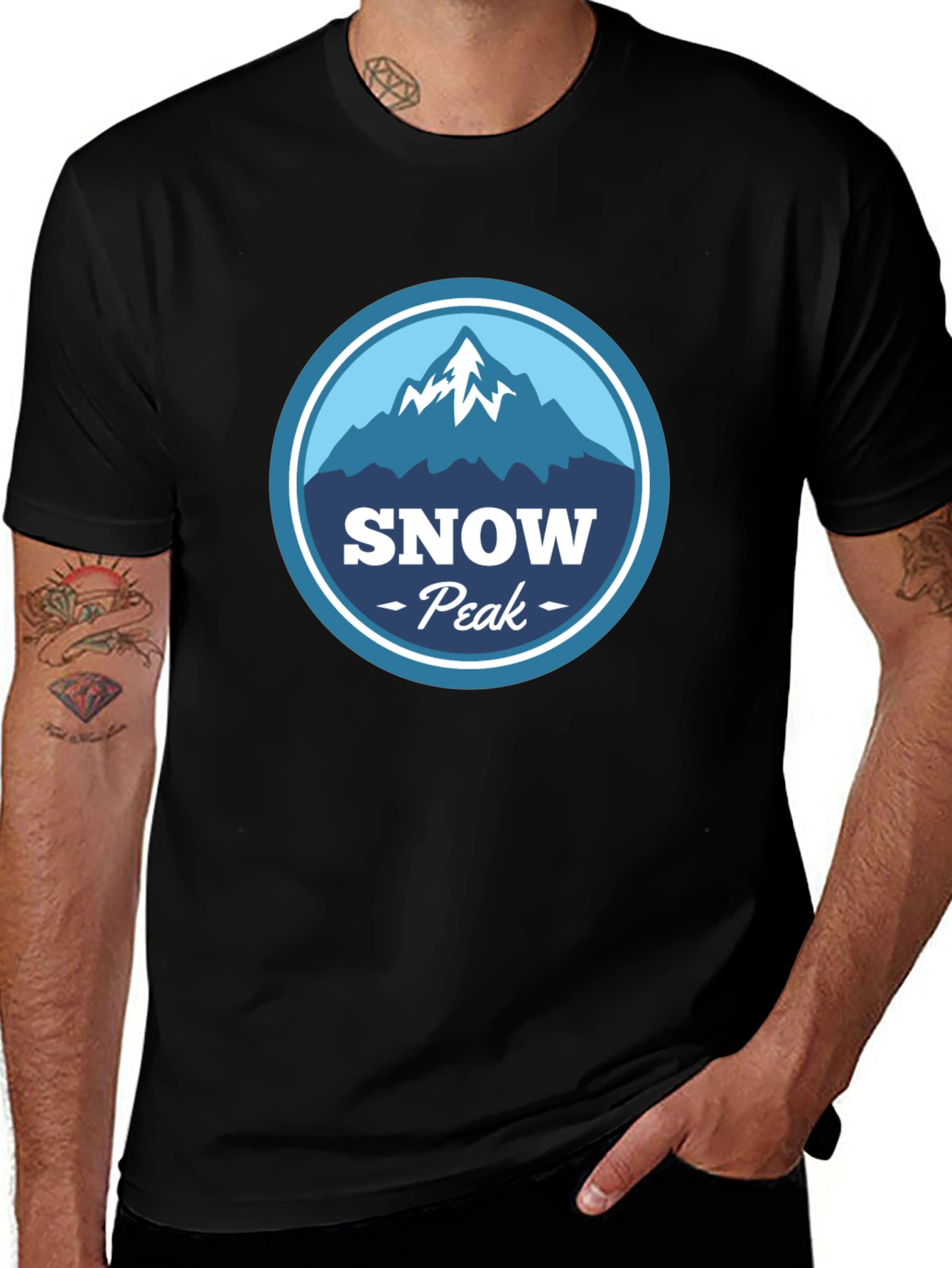 Snow Peak Graphic Tee - Mountain Adventure