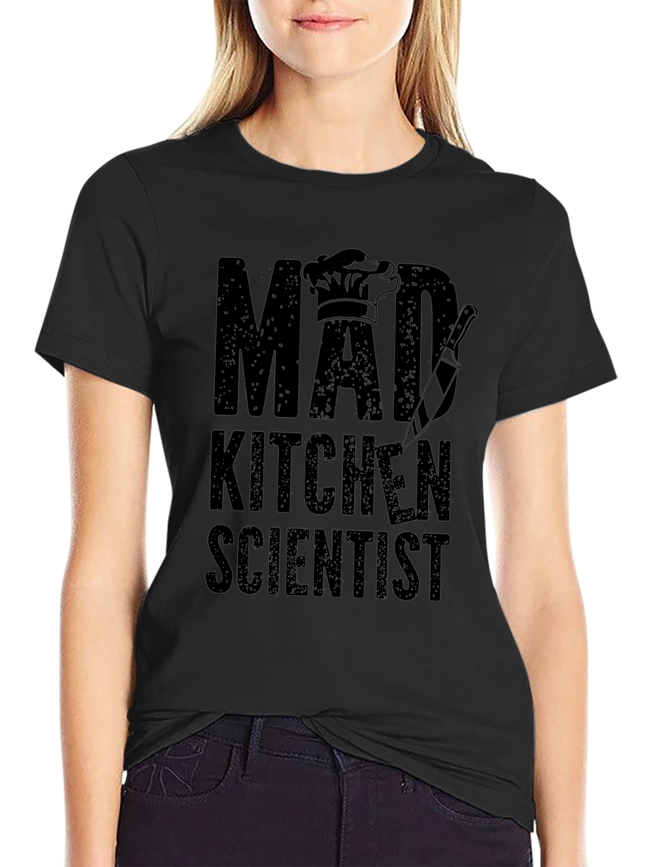 Mad Kitchen Scientist T-Shirt - Chef Culinary Cooking Tee