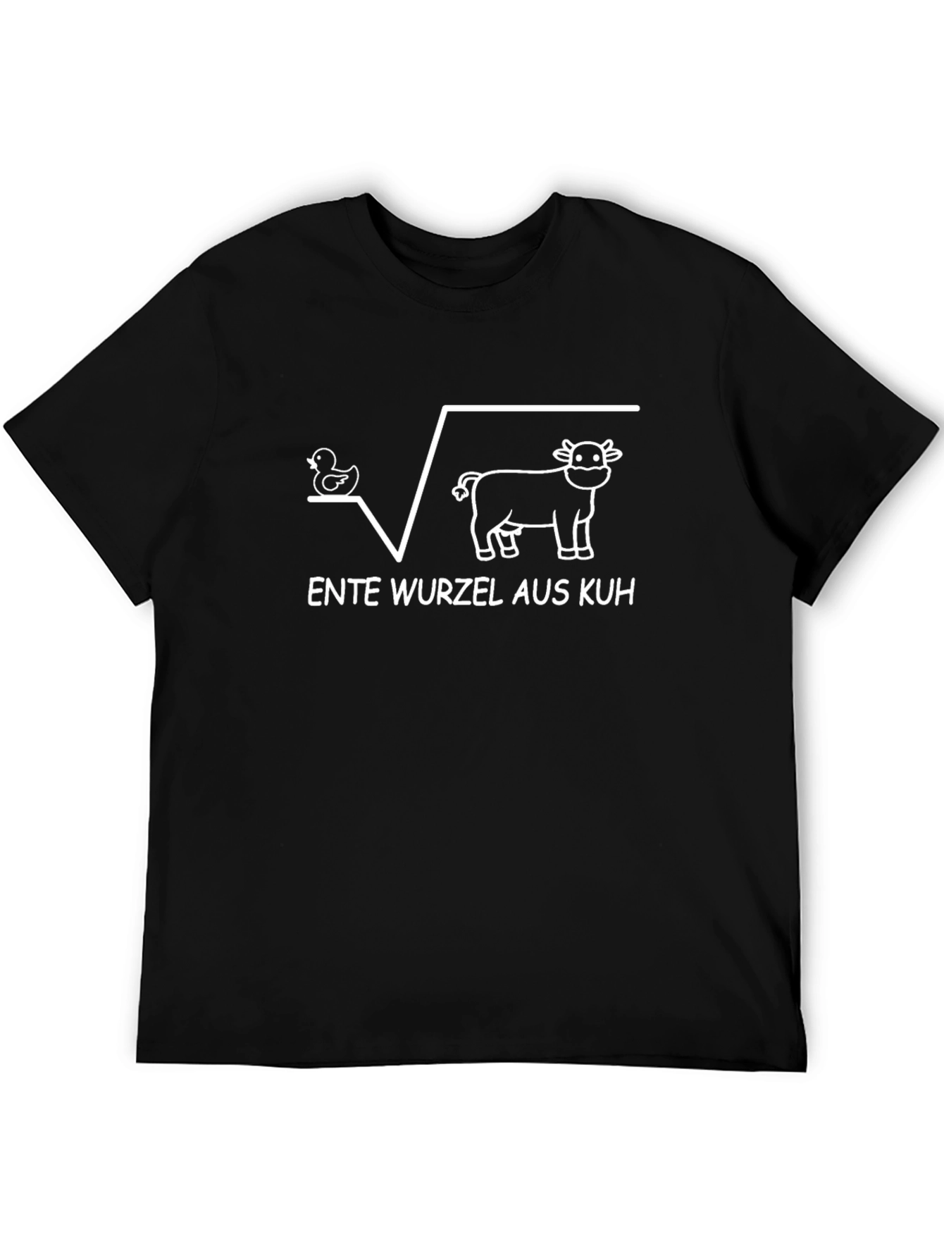 Duck Root Cow Graphic T-Shirt