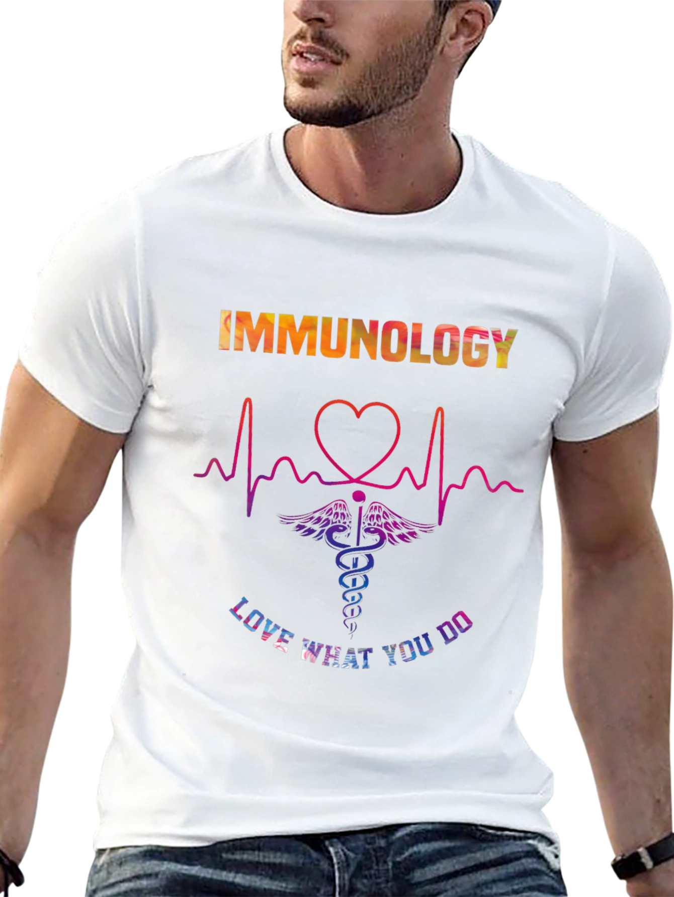 Immunology Heartbeat T-Shirt - Love What You Do