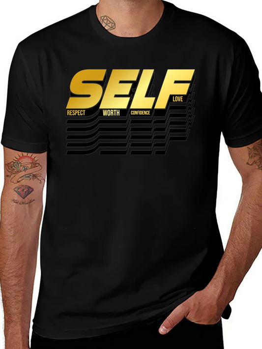 Self Love T-Shirt - Respect Worth Confidence