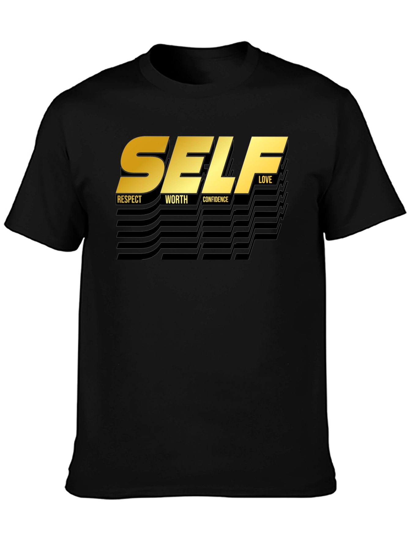Self Love T-Shirt - Respect Worth Confidence