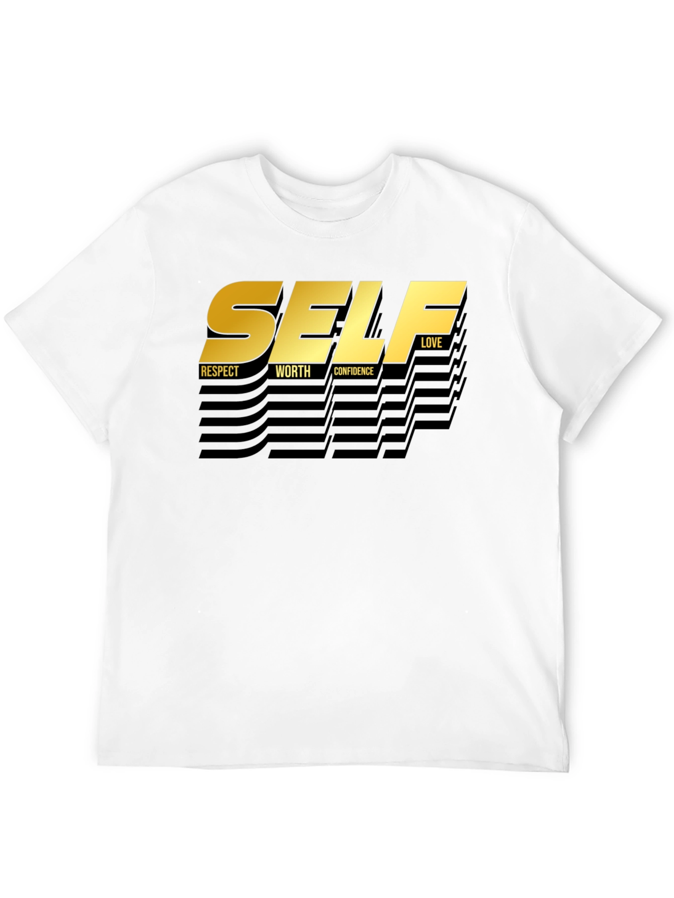 Self Love T-Shirt - Respect Worth Confidence