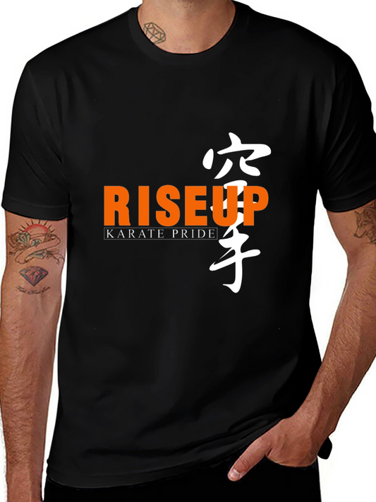 Karate Pride Graphic Tee - Rise Up T-Shirt