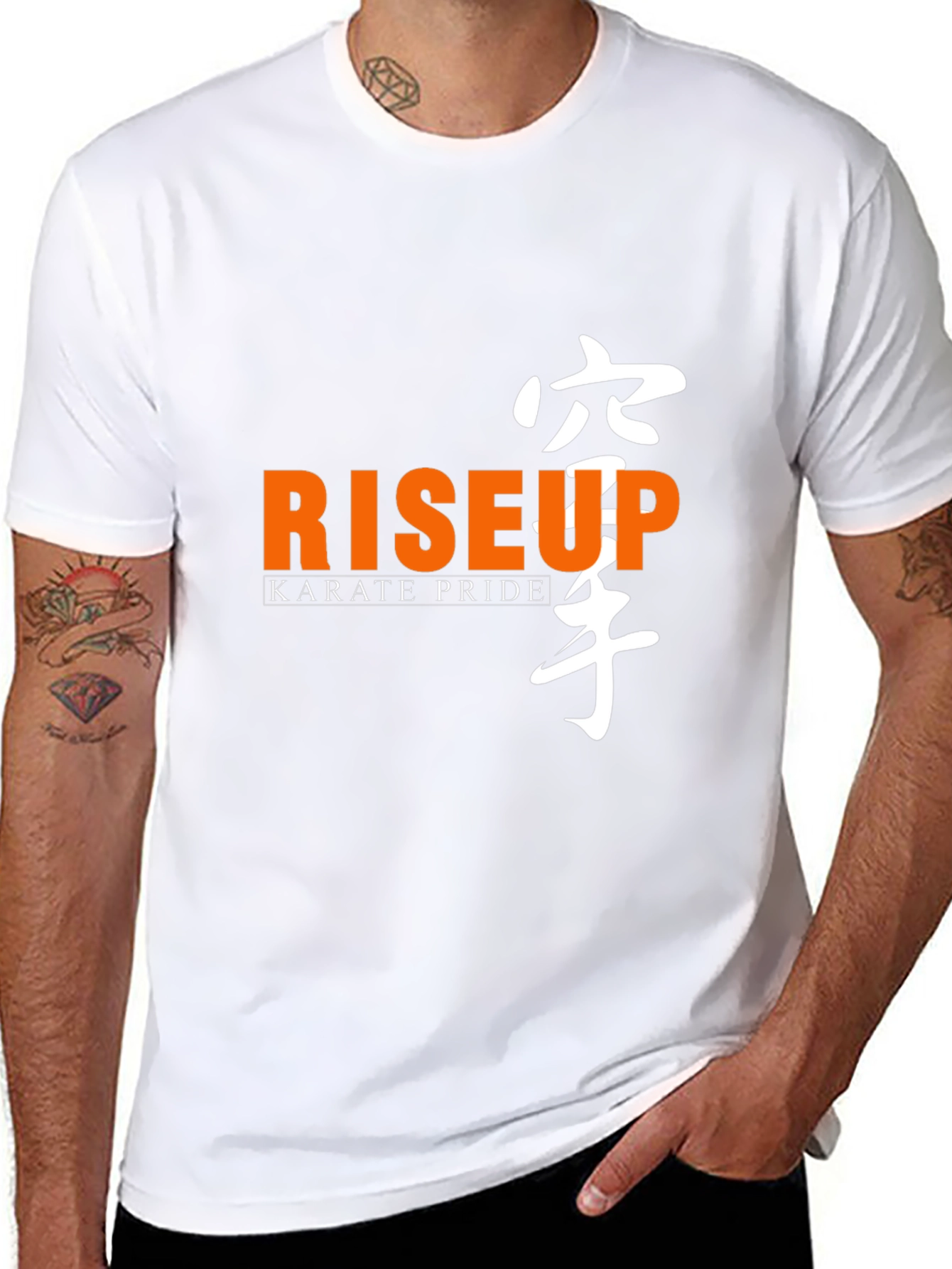 Karate Pride Graphic Tee - Rise Up T-Shirt