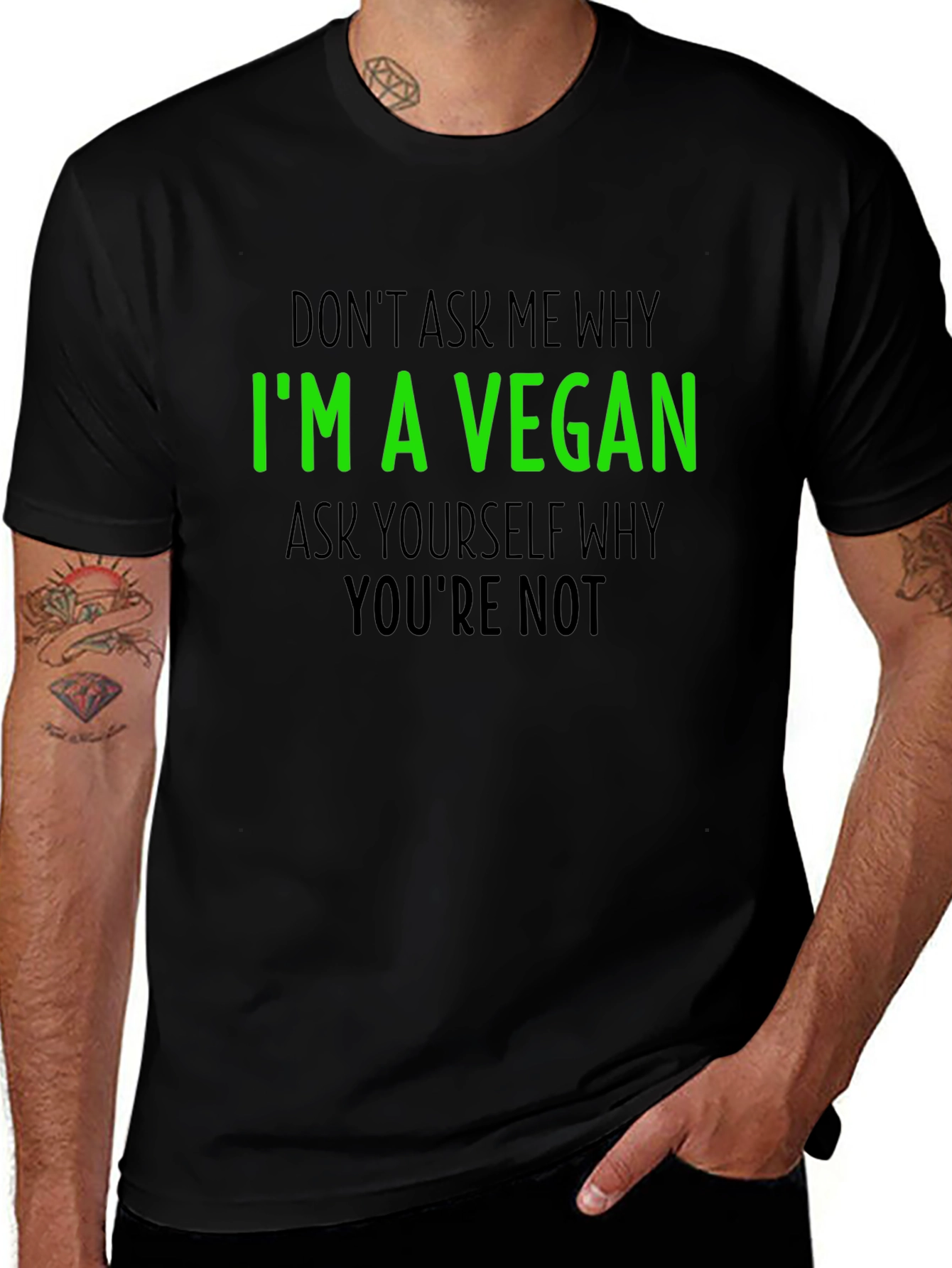 Vegan T-Shirt - Im a Vegan Why Youre Not
