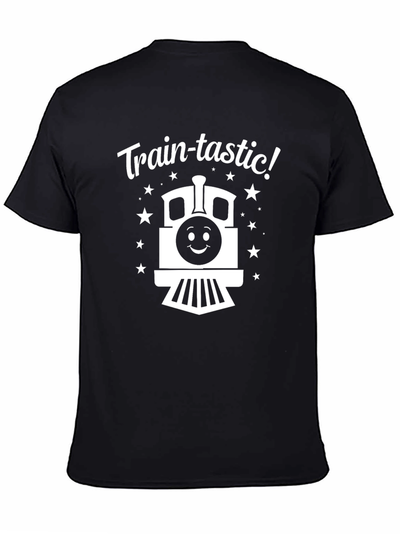 Train-tastic! Black Graphic Tee