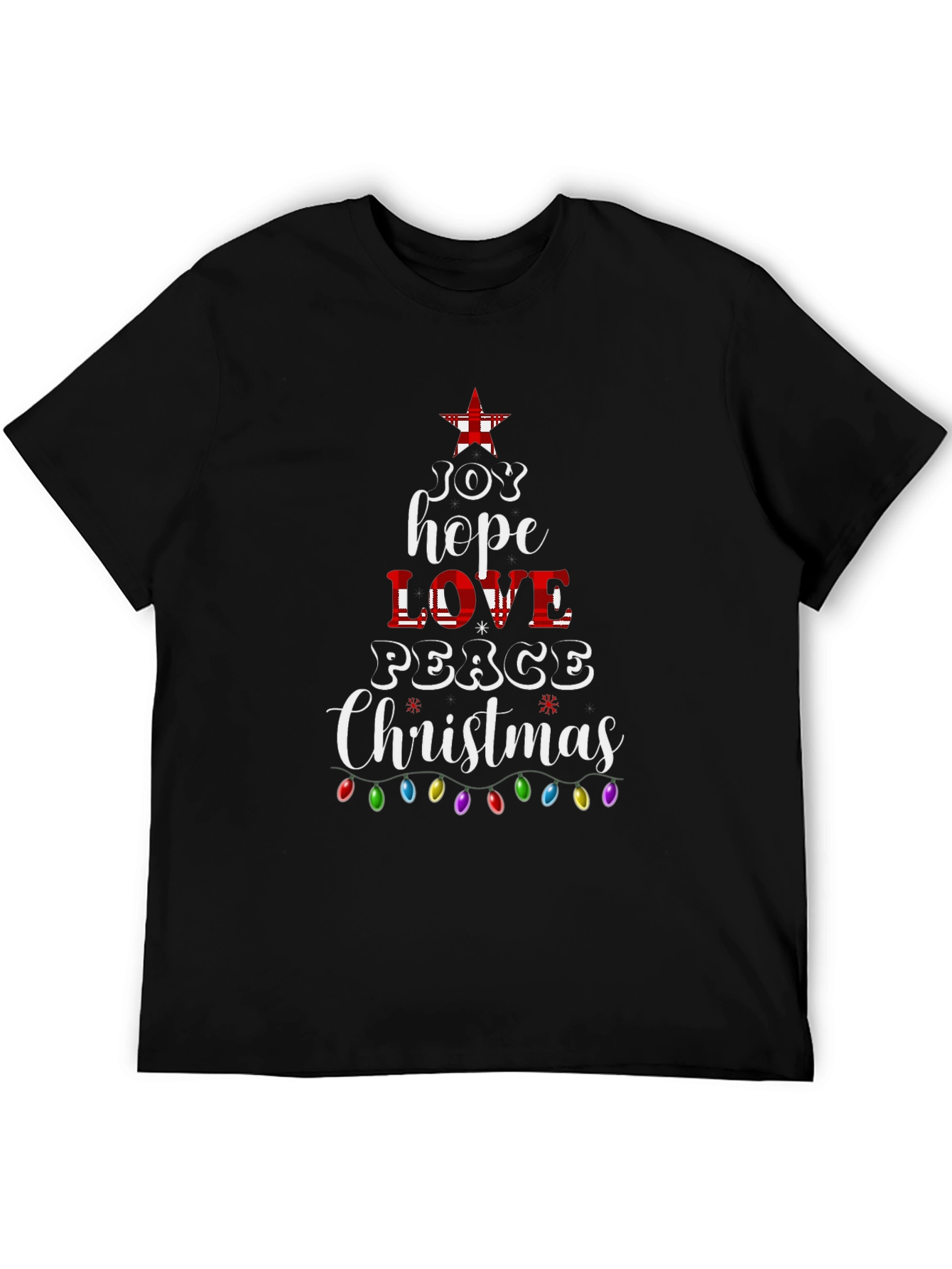 Christmas Joy Hope Love Peace T-Shirt