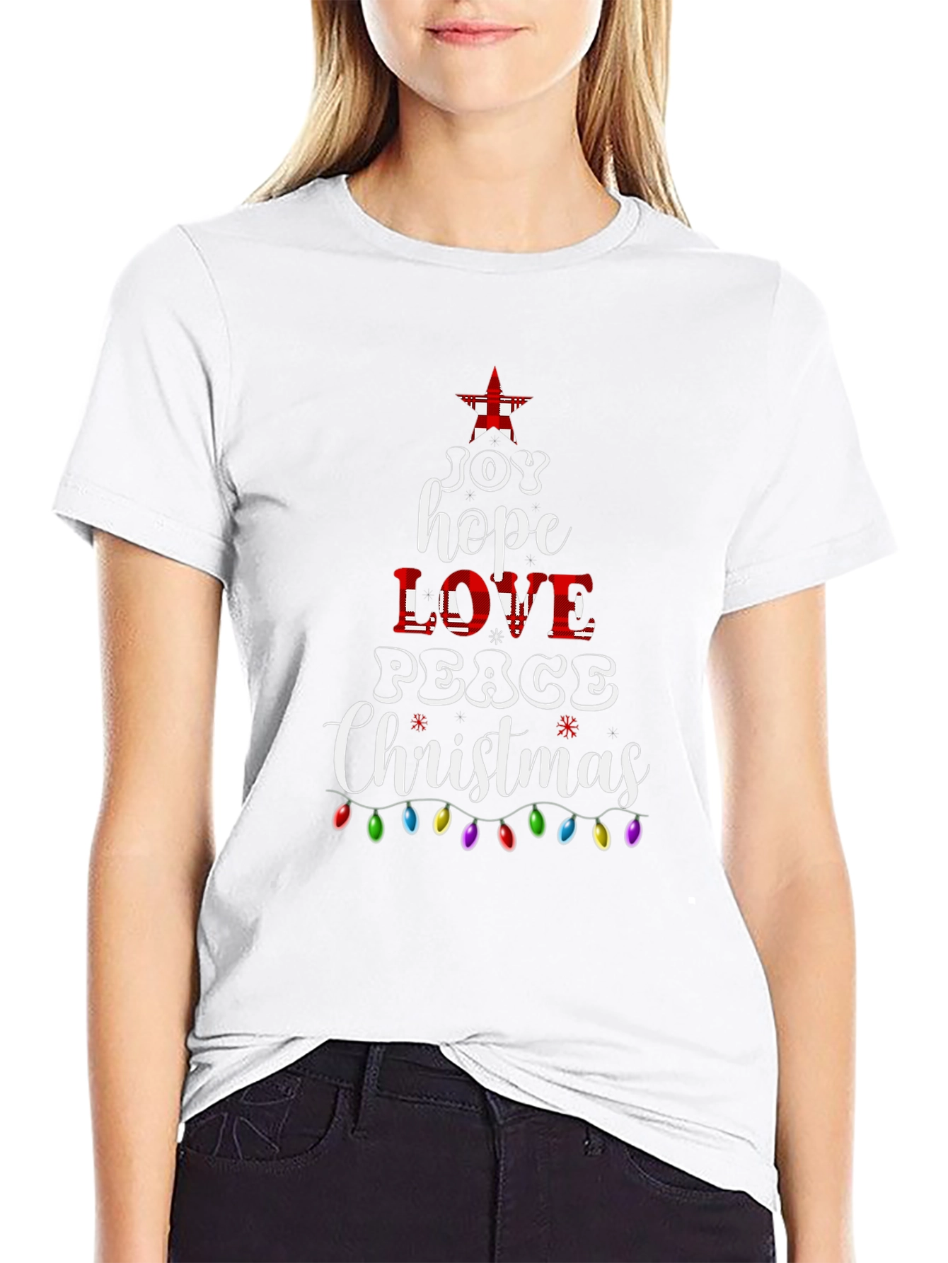 Christmas Joy Hope Love Peace T-Shirt