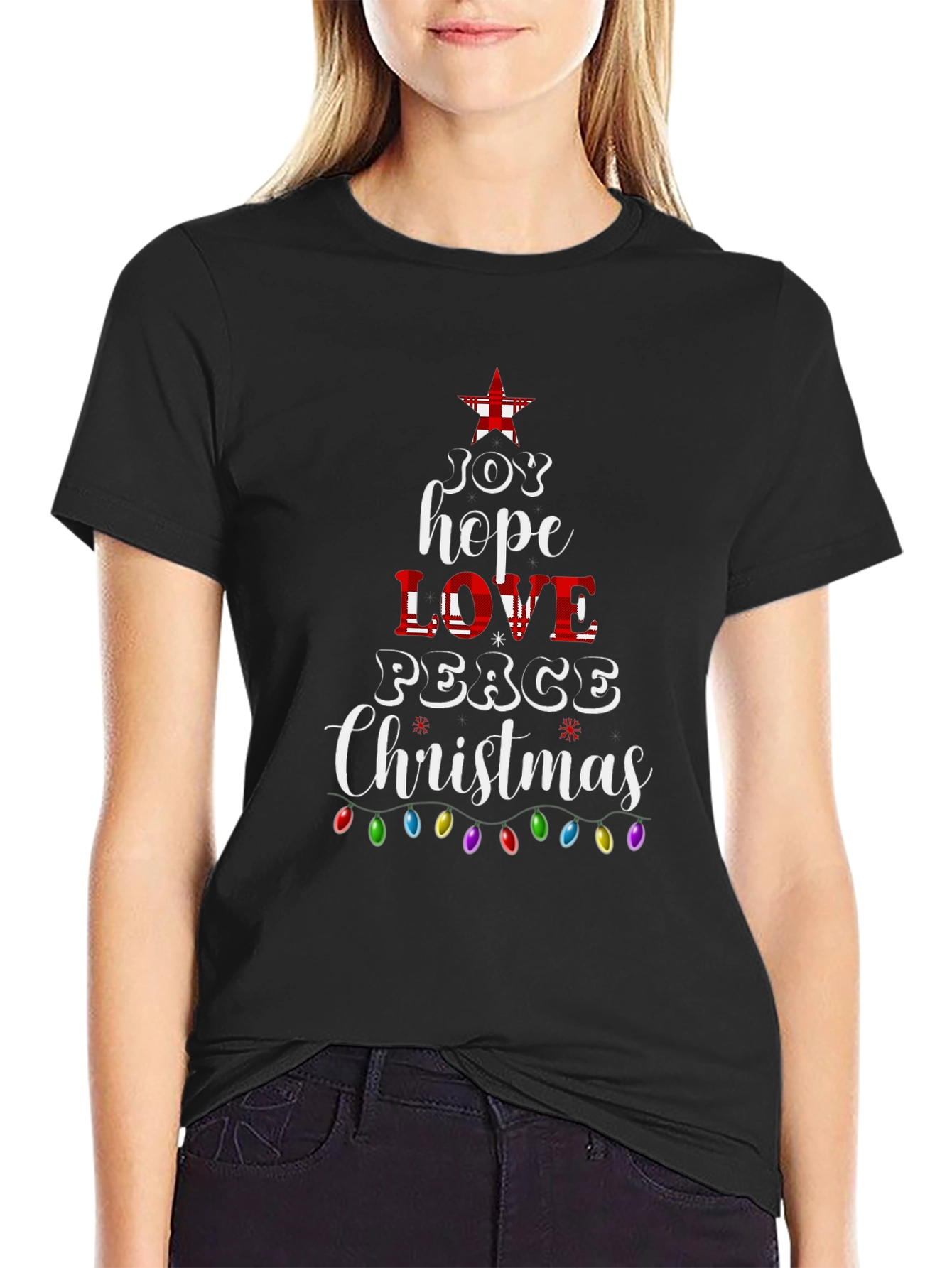Christmas Joy Hope Love Peace T-Shirt