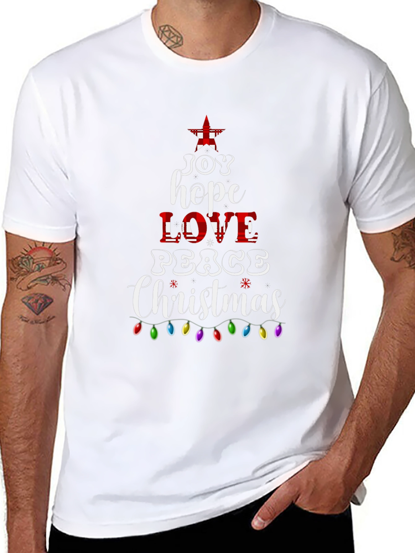 Christmas Joy Hope Love Peace T-Shirt