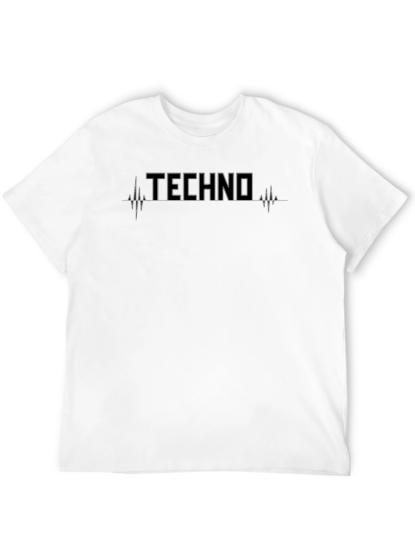 Techno Heartbeat T-Shirt - Music Lover Tee