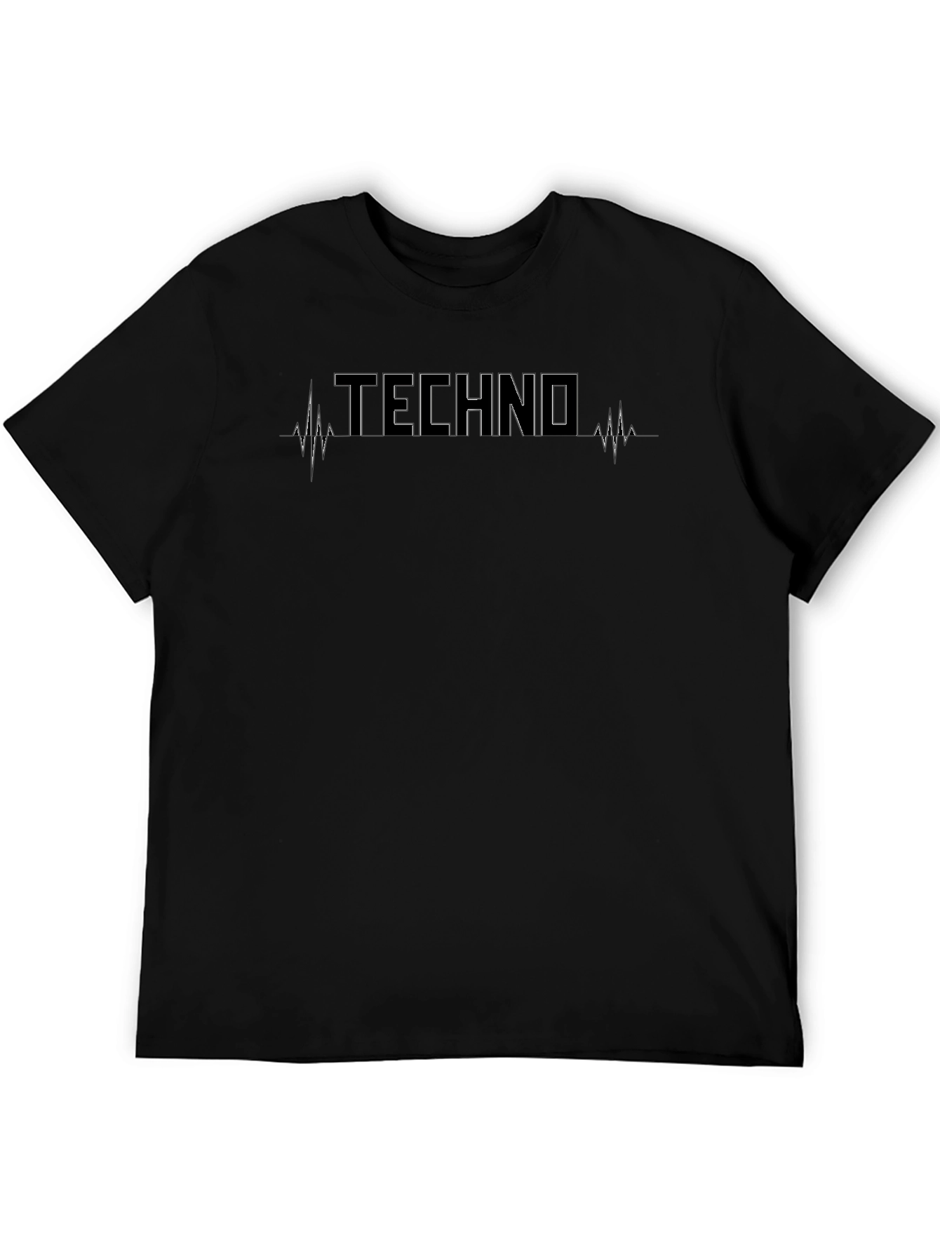 Techno Heartbeat T-Shirt - Music Lover Tee