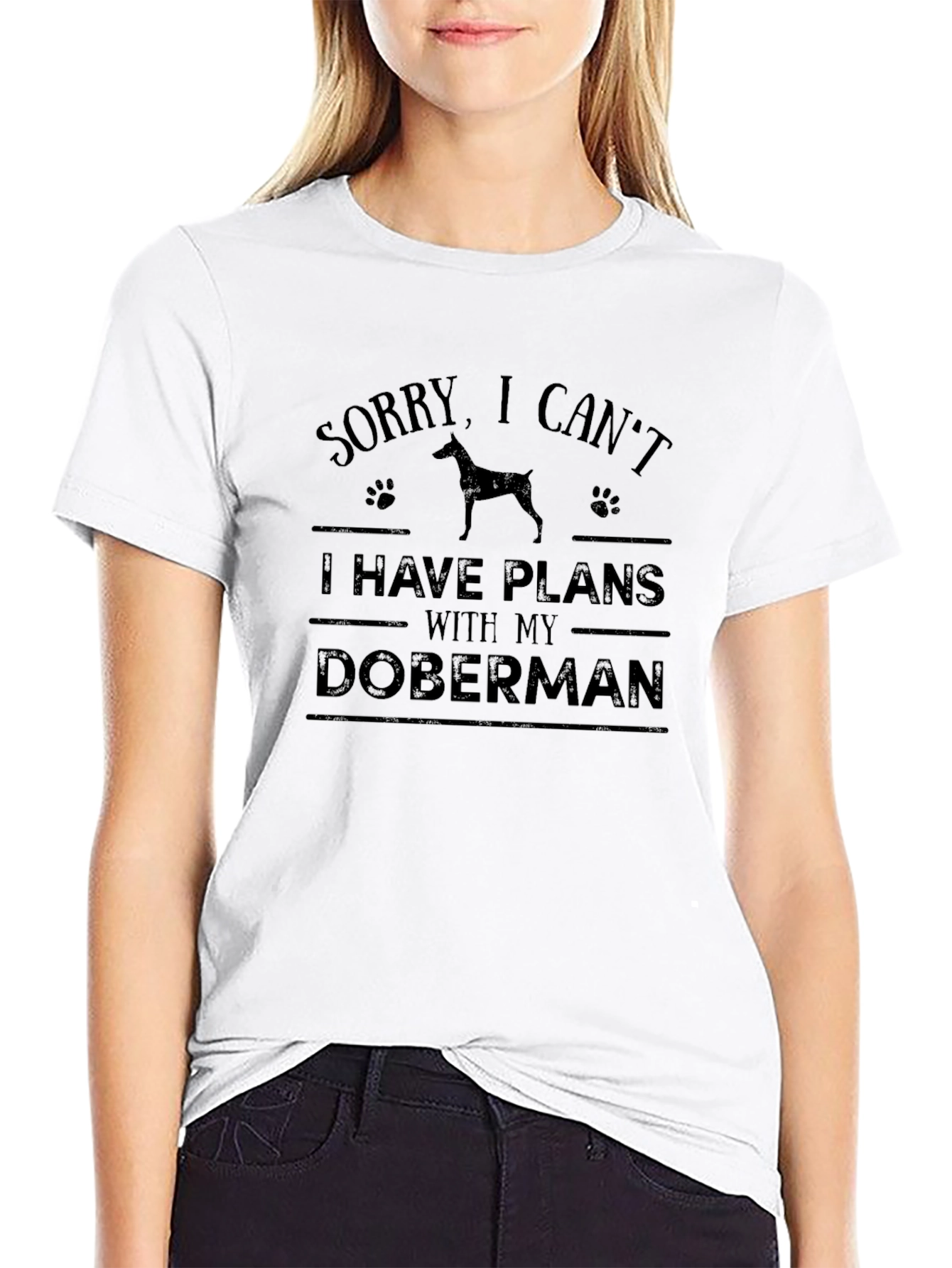 Doberman Plans Graphic T-Shirt