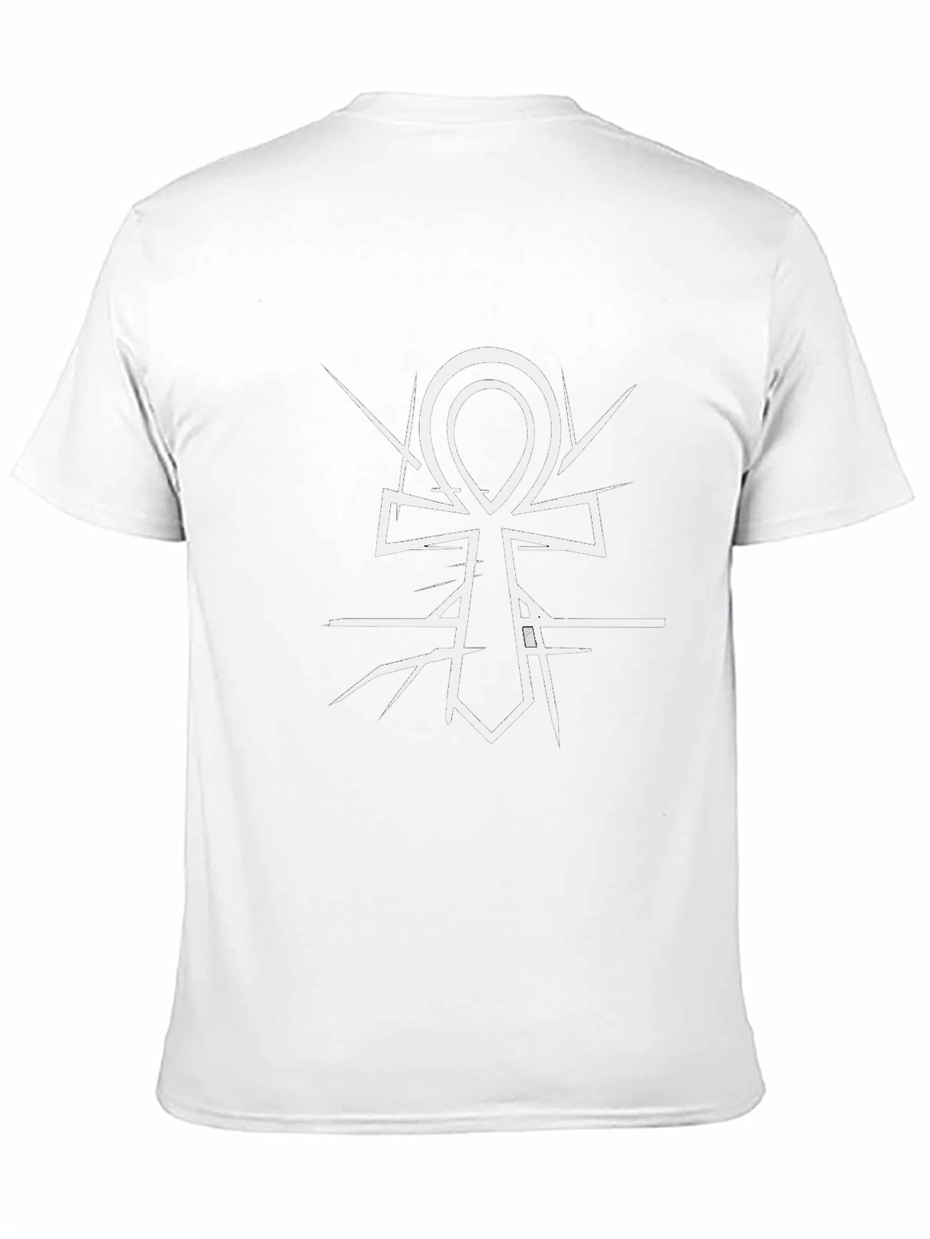 Ankh Graphic T-Shirt - Bold Egyptian Symbol