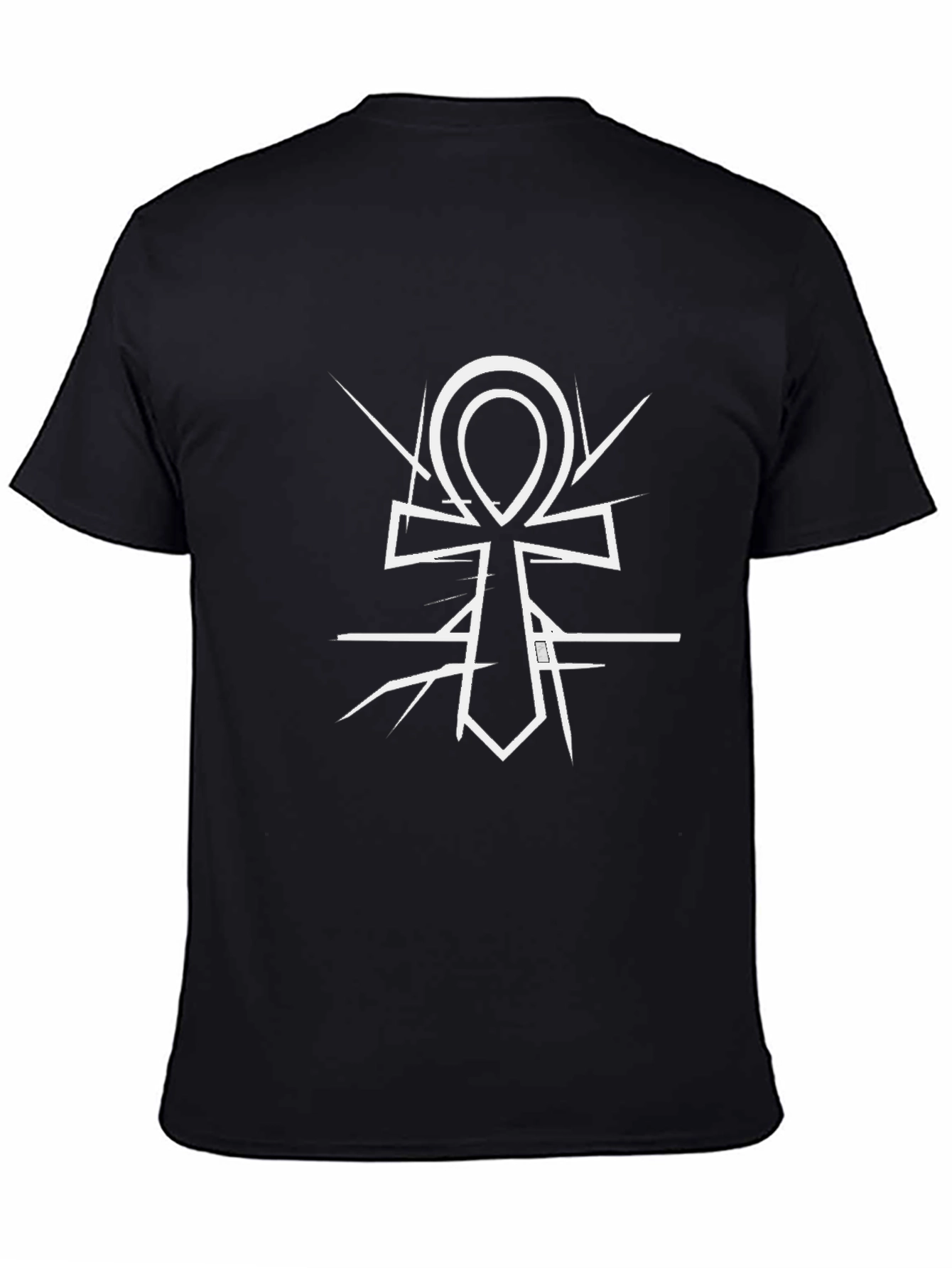 Ankh Graphic T-Shirt - Bold Egyptian Symbol