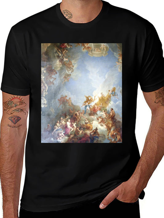 Renaissance Art Print Tee - Black