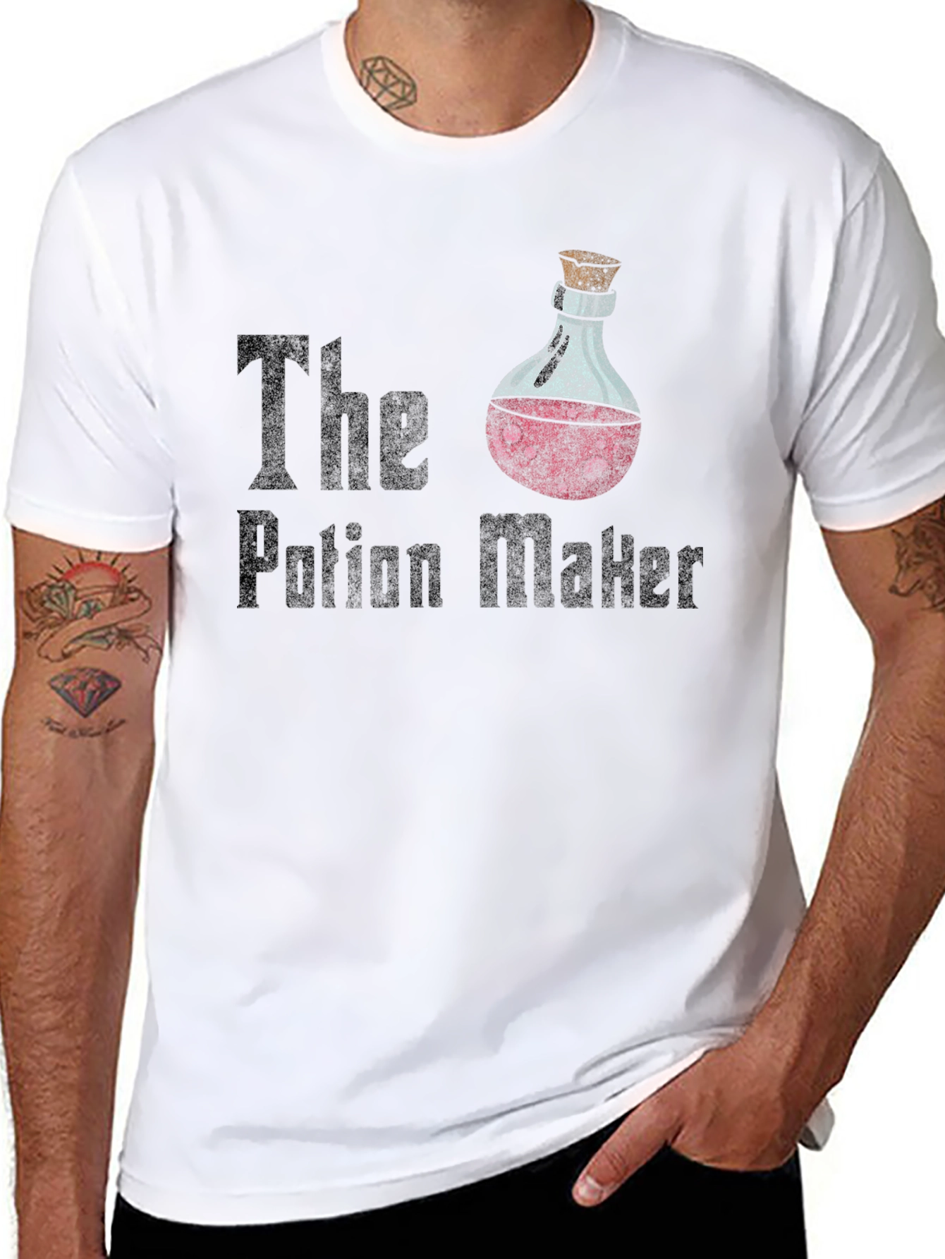 The Potion Maker T-Shirt - Fantasy Graphic Tee