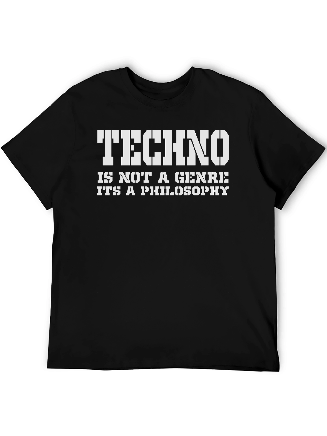 Techno Philosophy Graphic T-Shirt