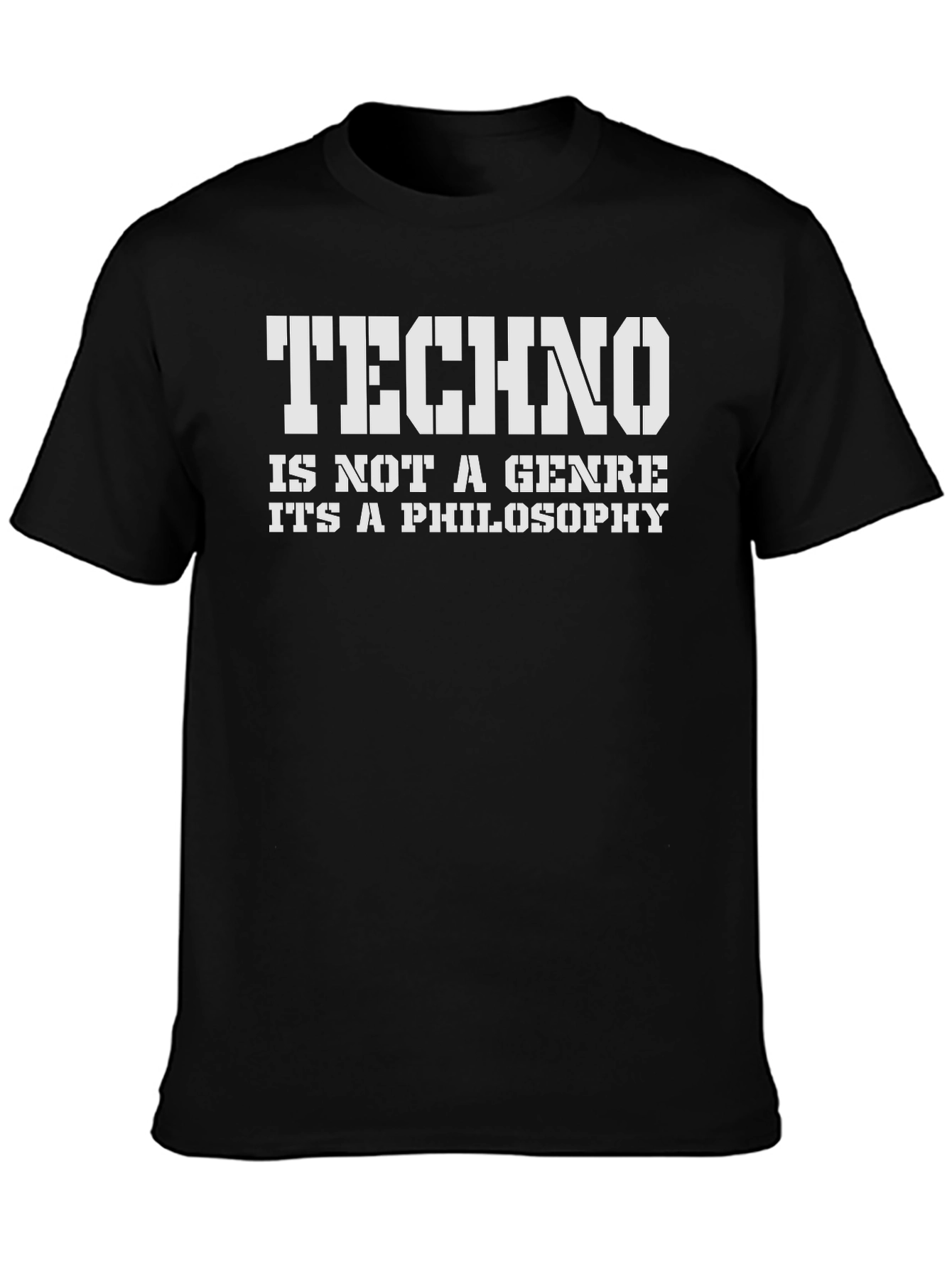Techno Philosophy Graphic T-Shirt