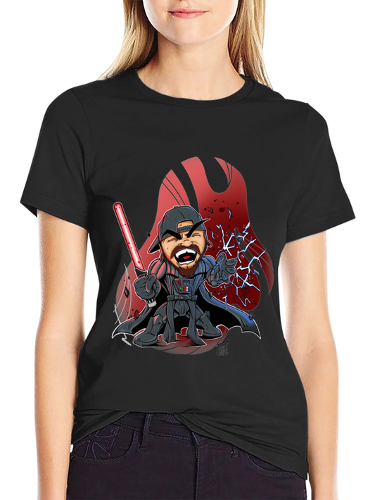 Darth Vader Cartoon Graphic T-Shirt
