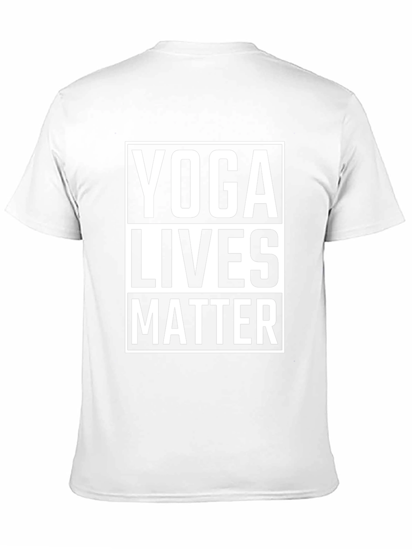 Yoga Lives Matter T-Shirt - Black Graphic Tee