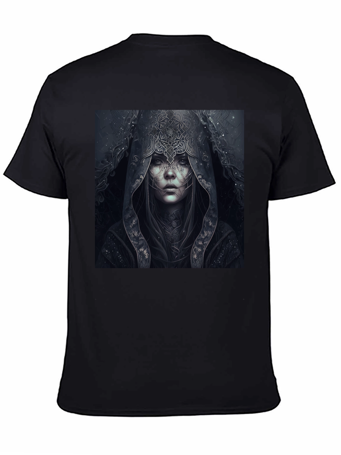 Mystic Woman Graphic Black T-Shirt