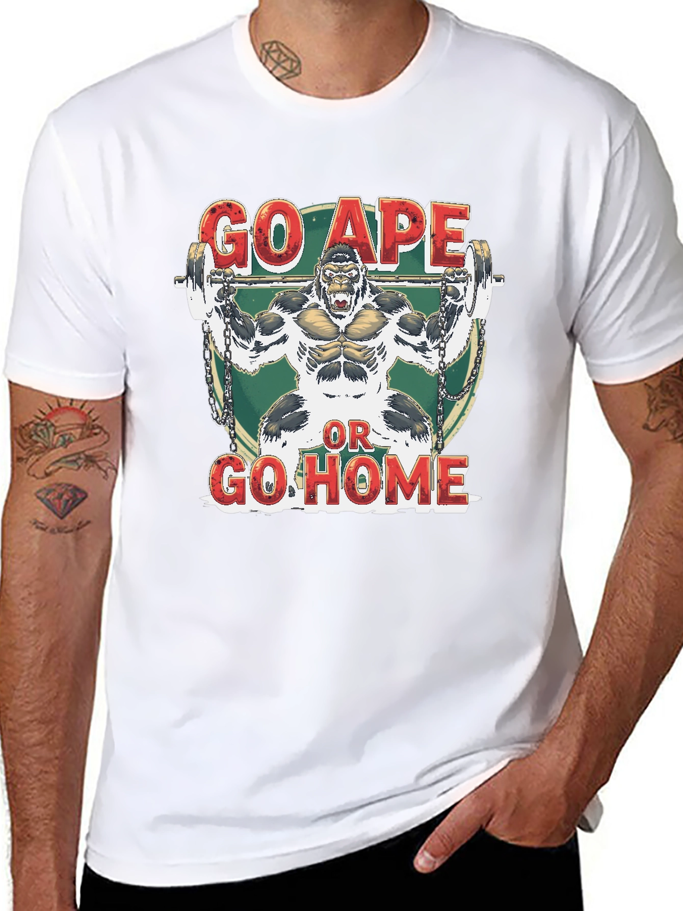 Go Ape Gorilla Gym T-Shirt