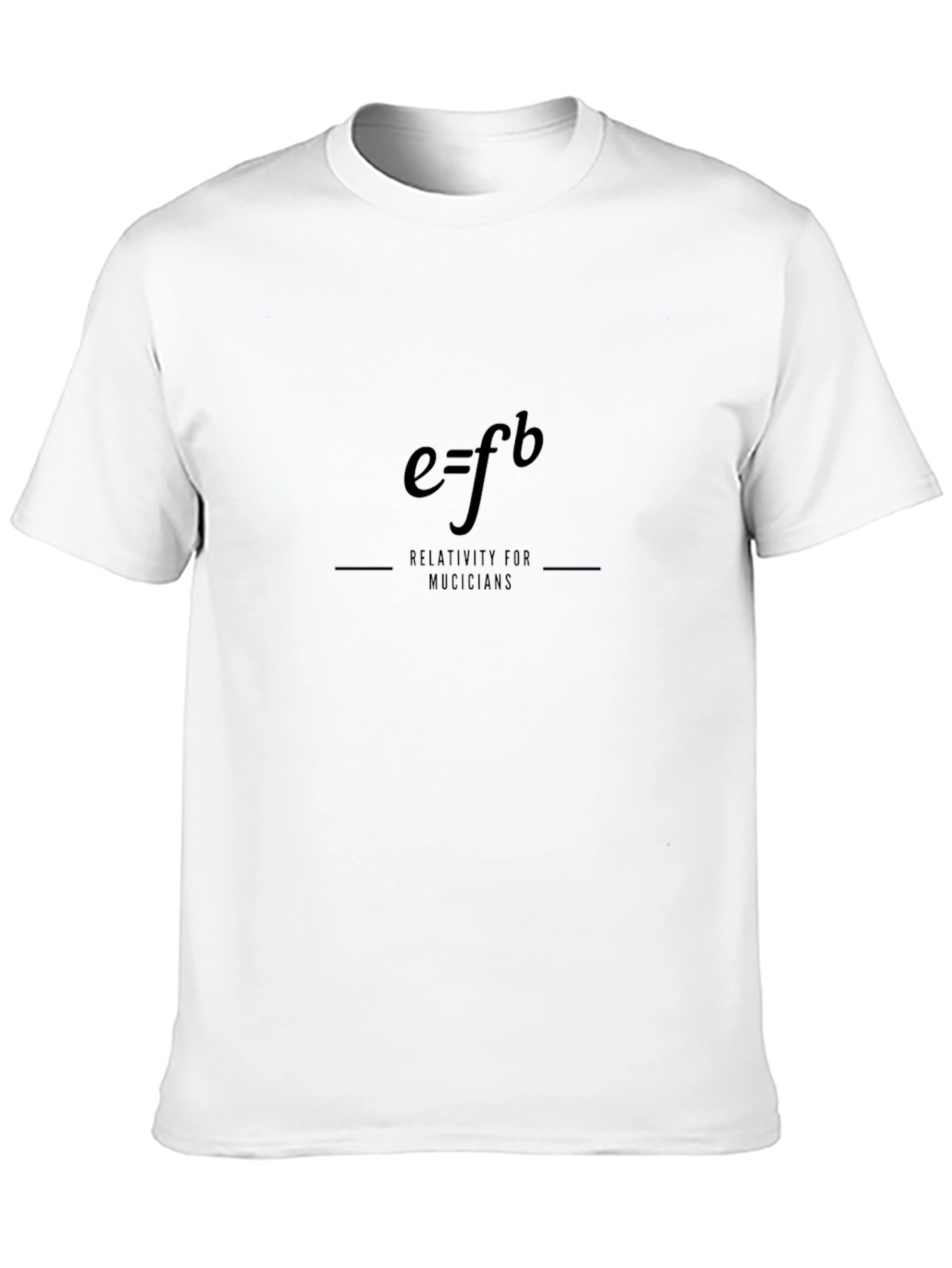 Musicians Relativity Black T-Shirt