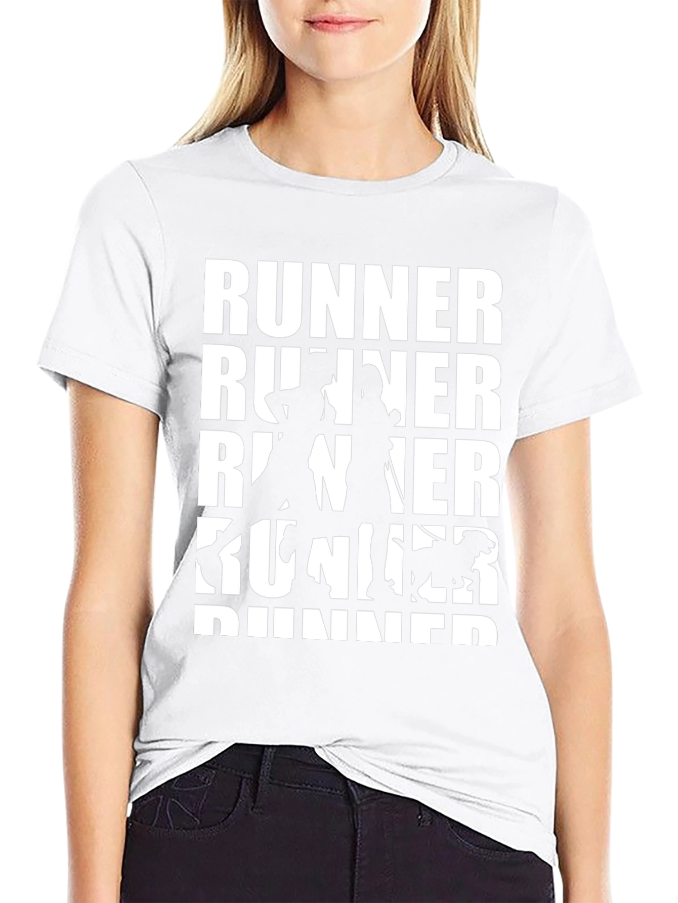 Runner Silhouette Graphic Tee