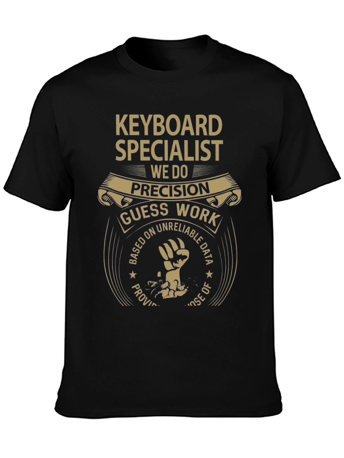Keyboard Specialist Novelty Graphic Tee
