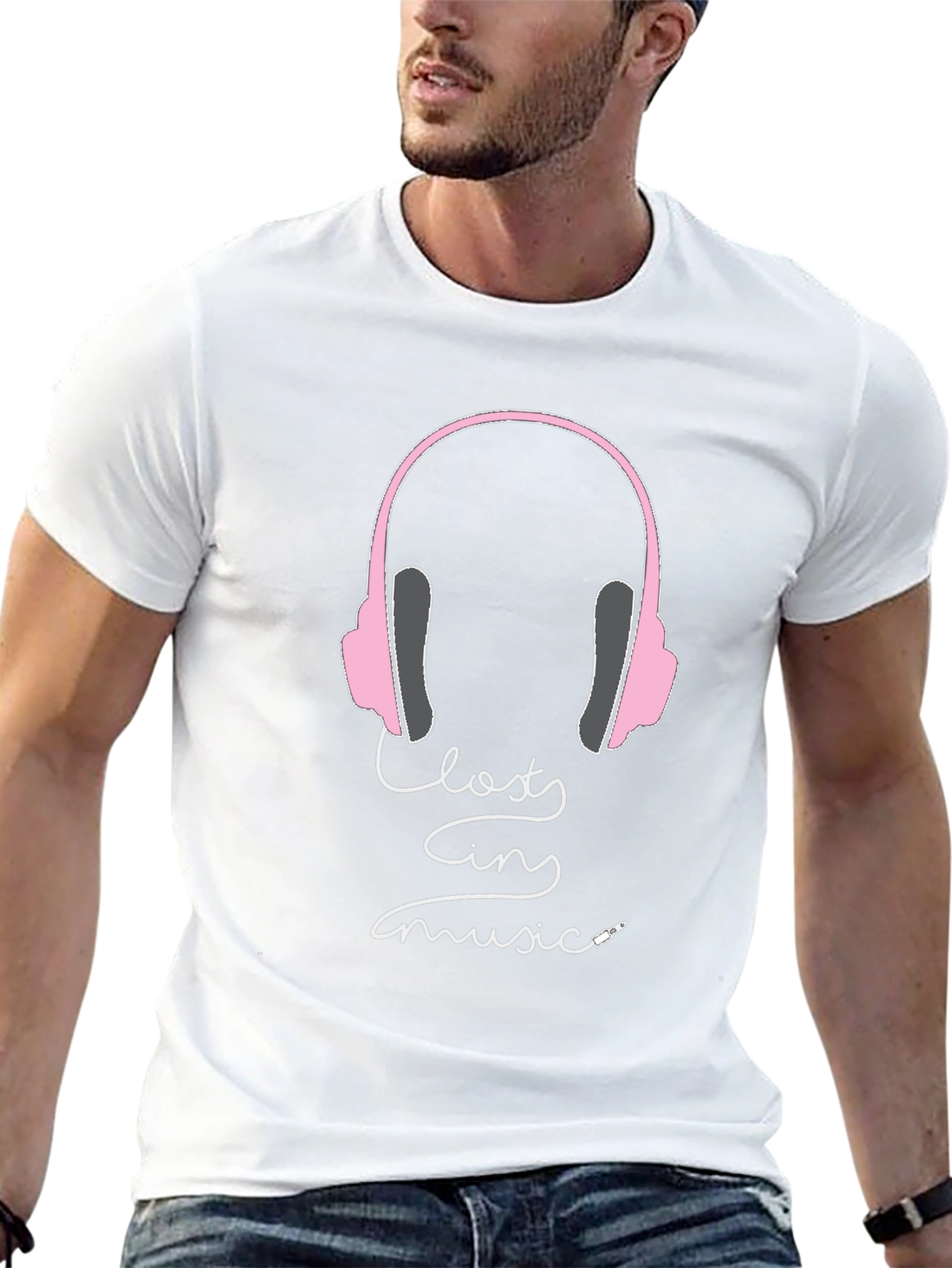 Lost in Music T-Shirt | Headphones Design