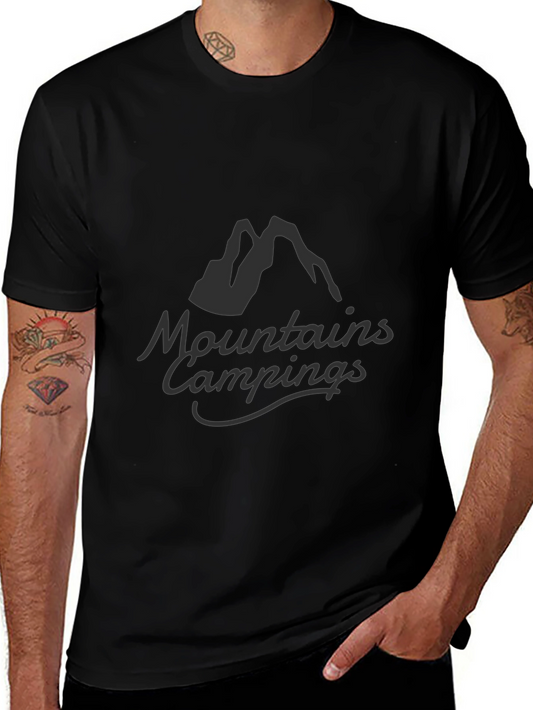 Mountains Camping T-Shirt