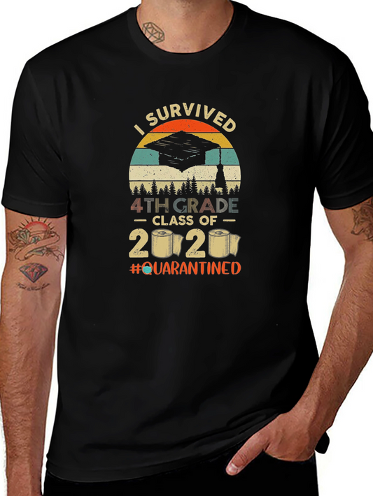 I Survived 4th Grade Class of 2020 T-Shirt