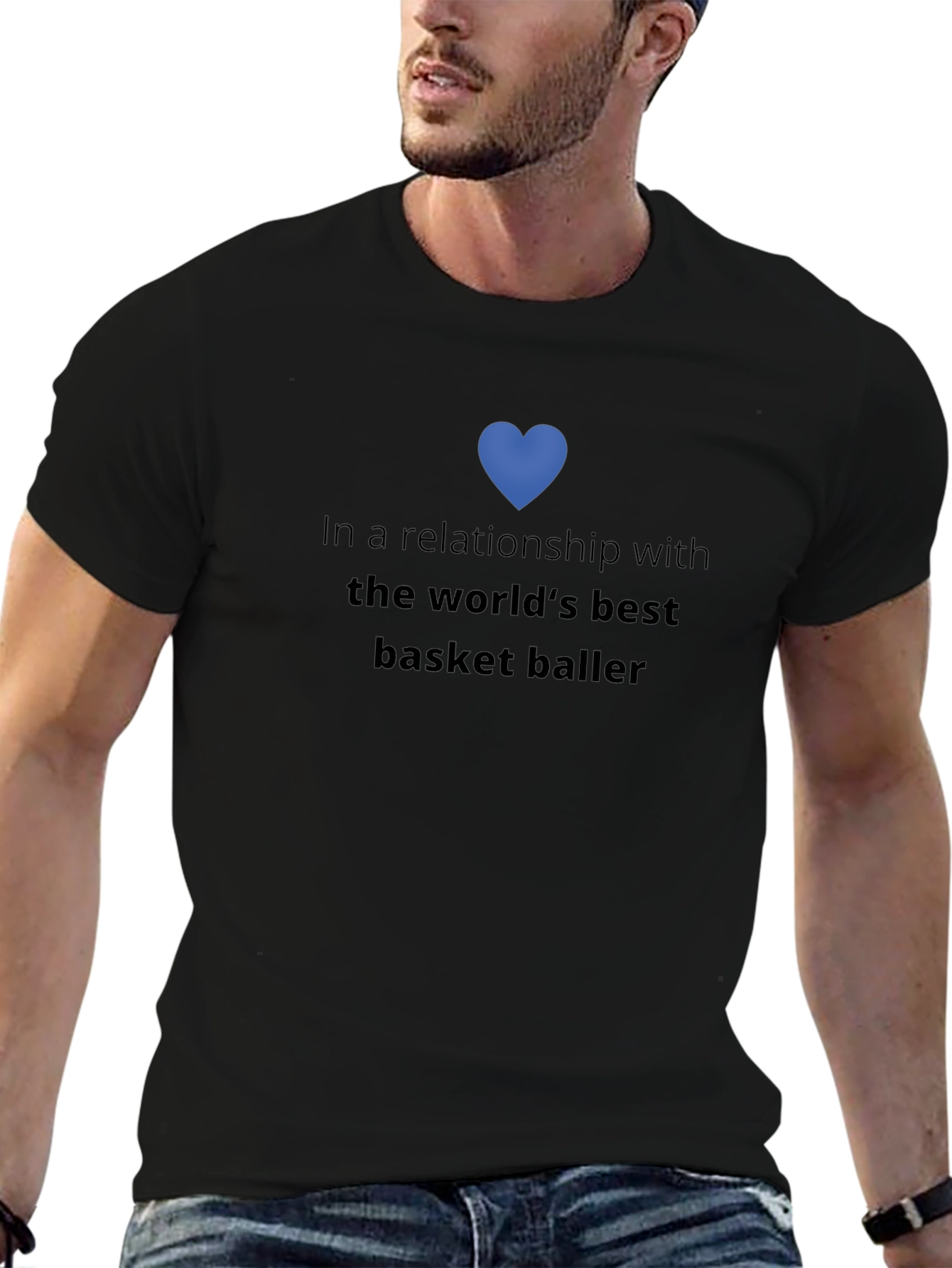 Relationship Basket Baller Graphic Tee