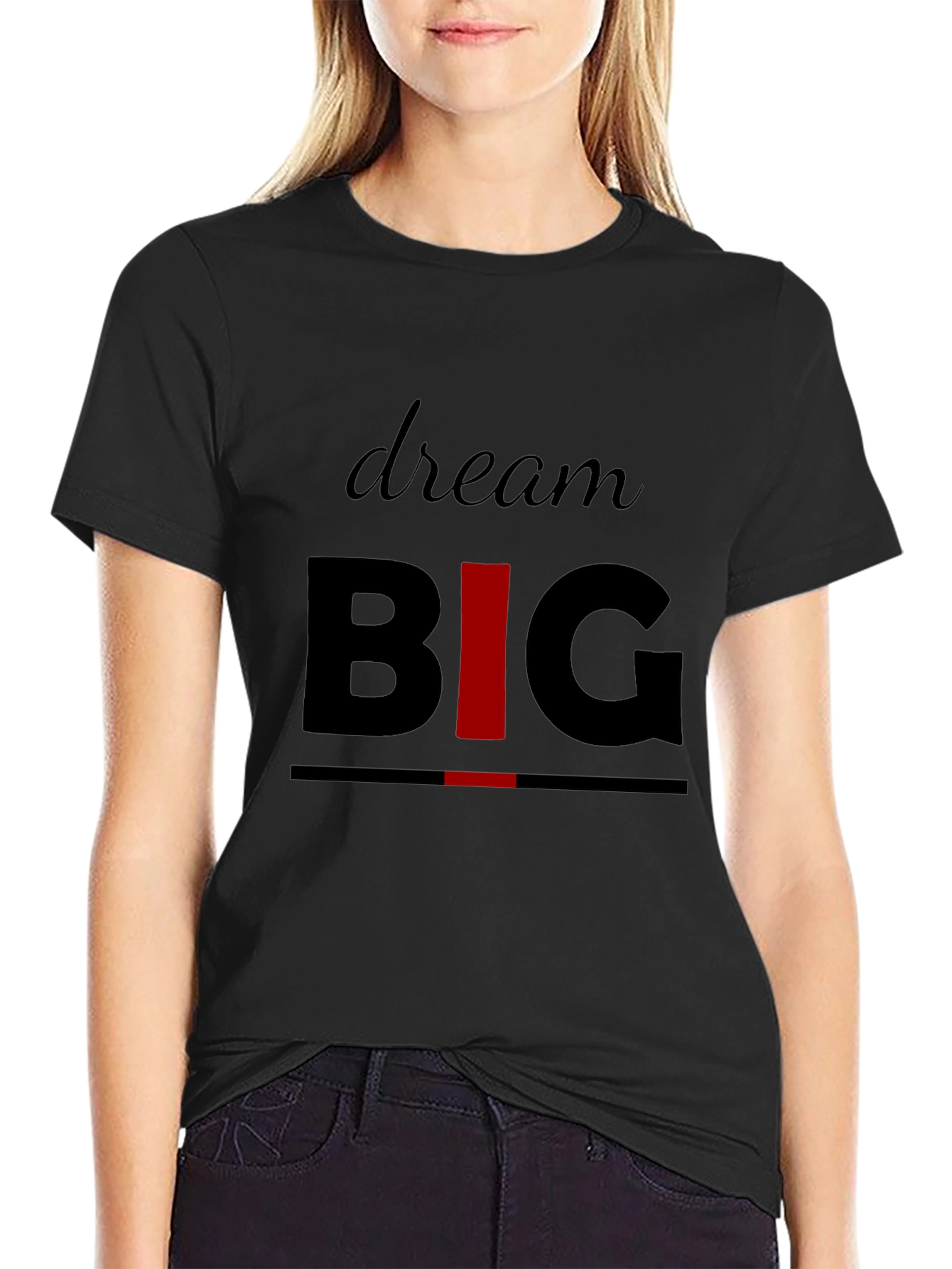 Dream Big Graphic Print T-Shirt for Men