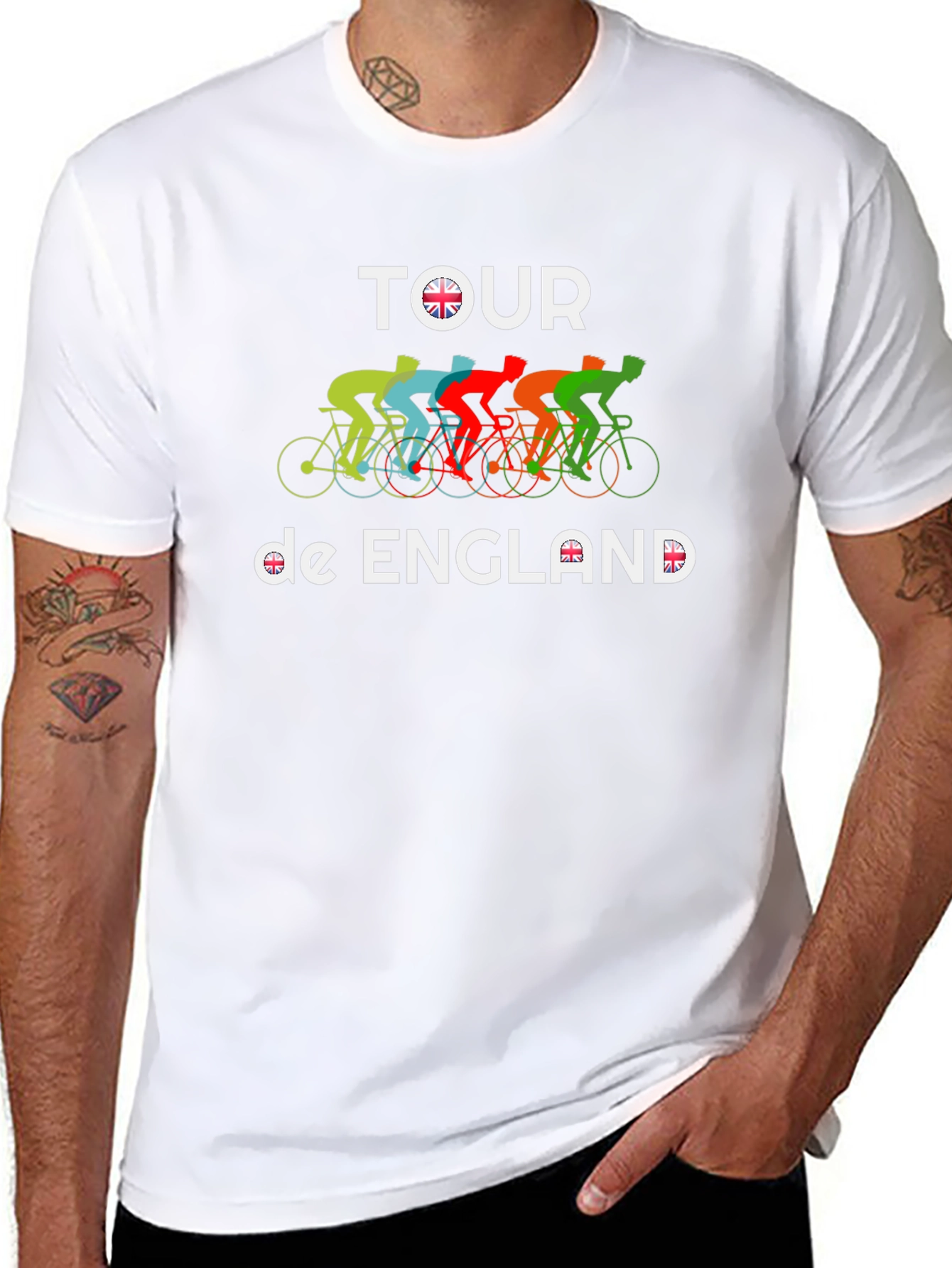 Tour de England Cycling T-Shirt