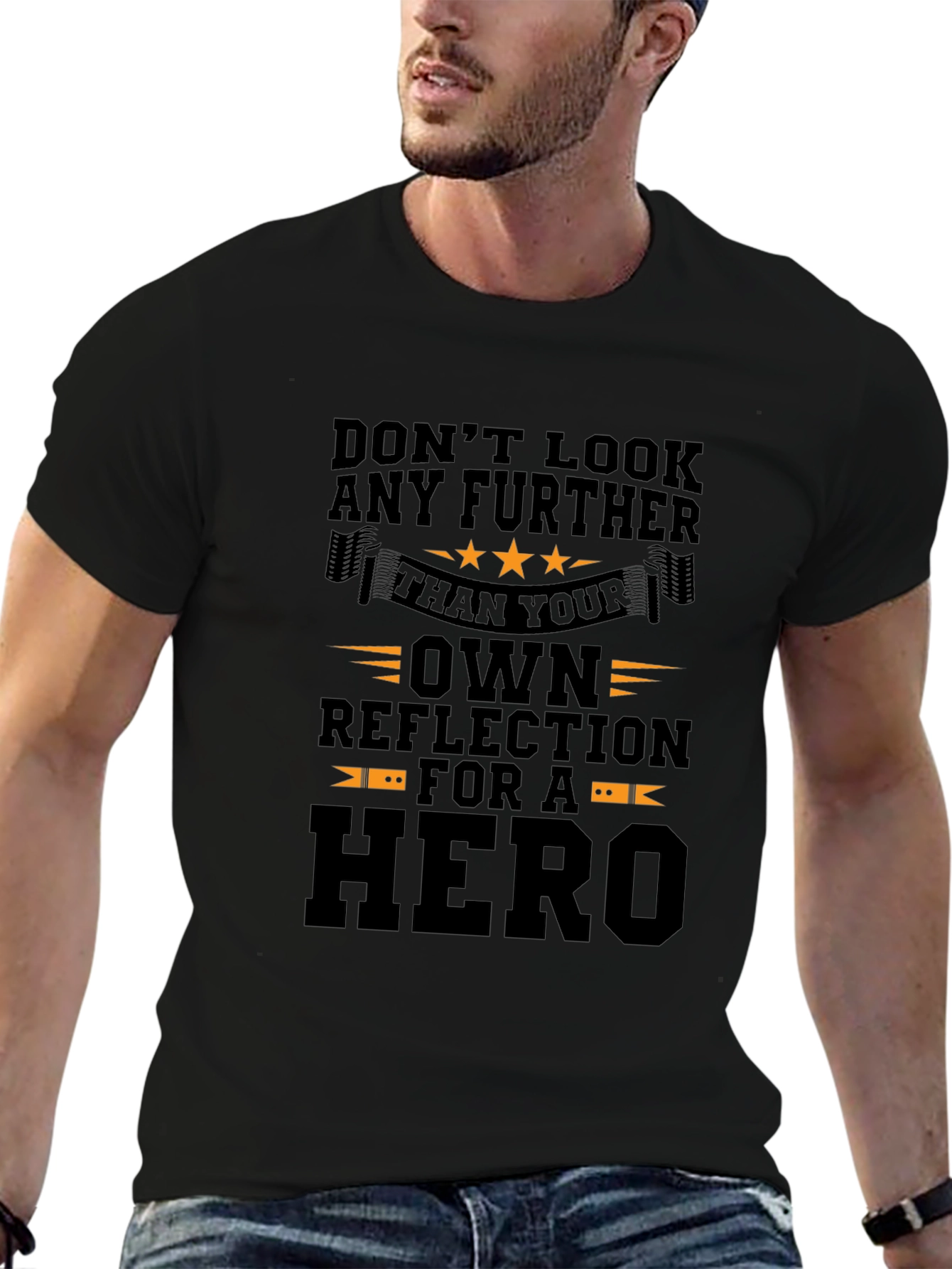 Hero Reflection Graphic T-Shirt