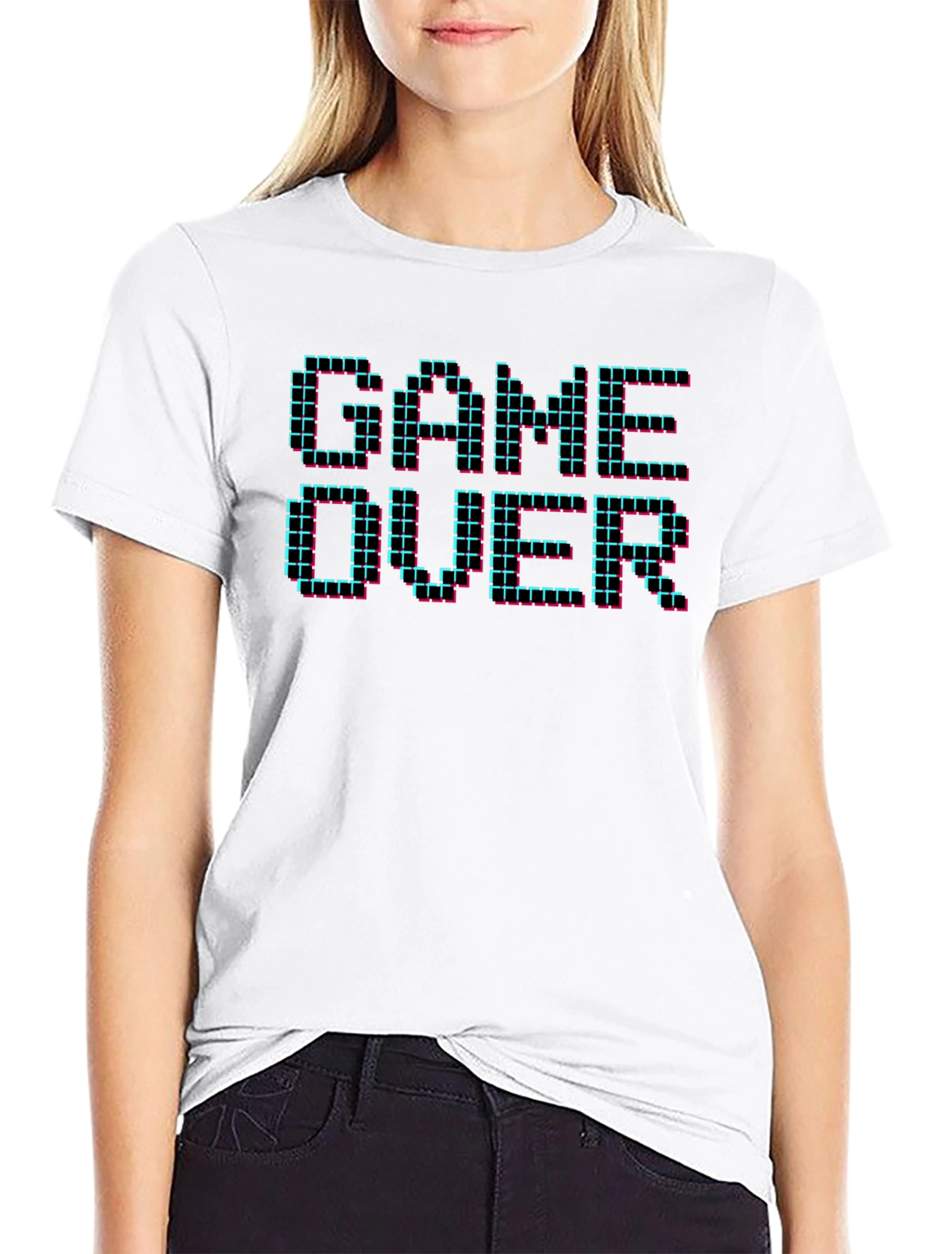 Retro Game Over Graphic T-Shirt