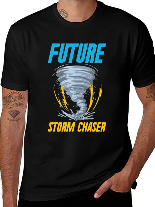 Future Storm Chaser Black T-Shirt