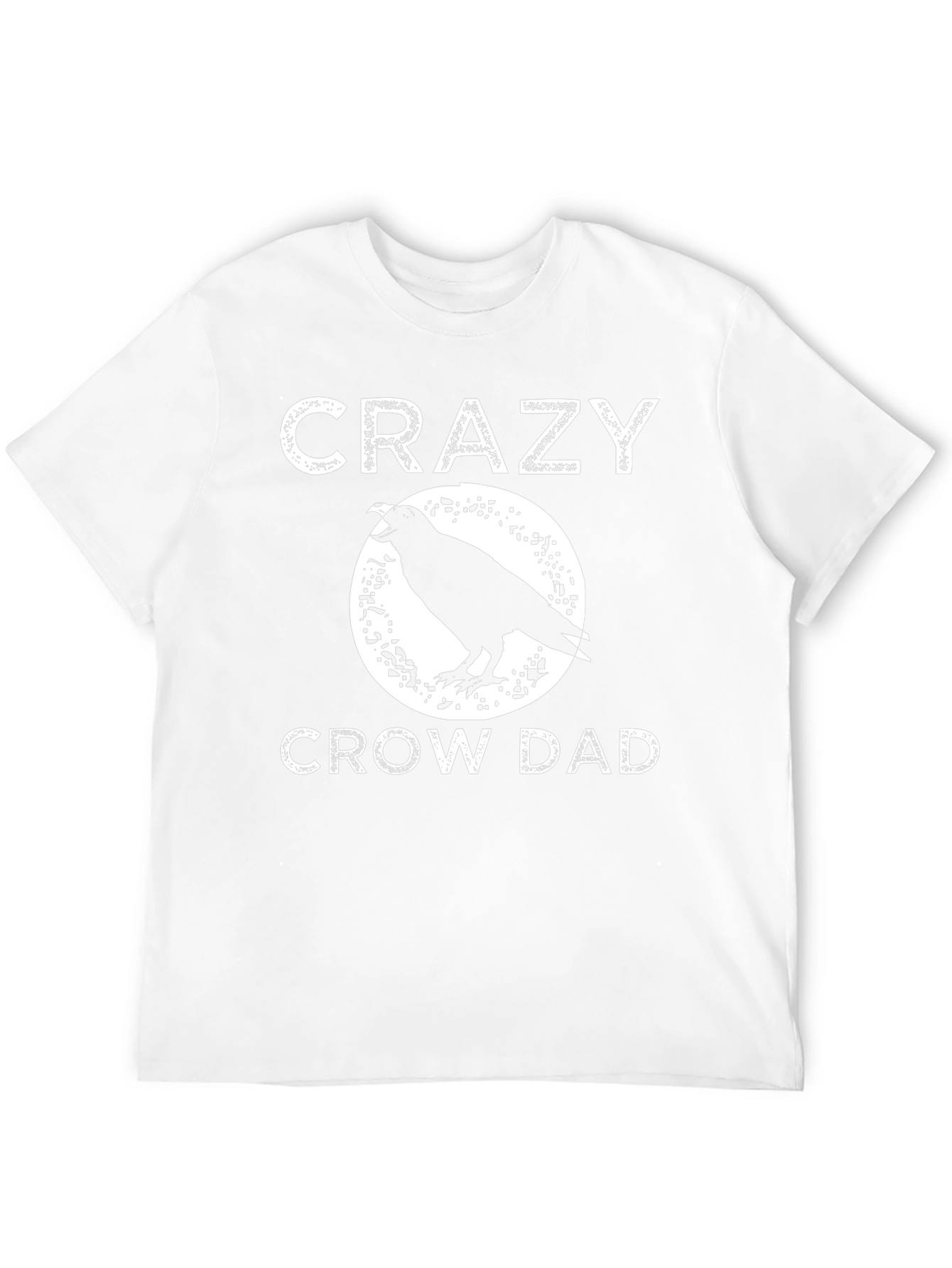 Crazy Crow Dad Graphic Tee - Bird Lover T-Shirt